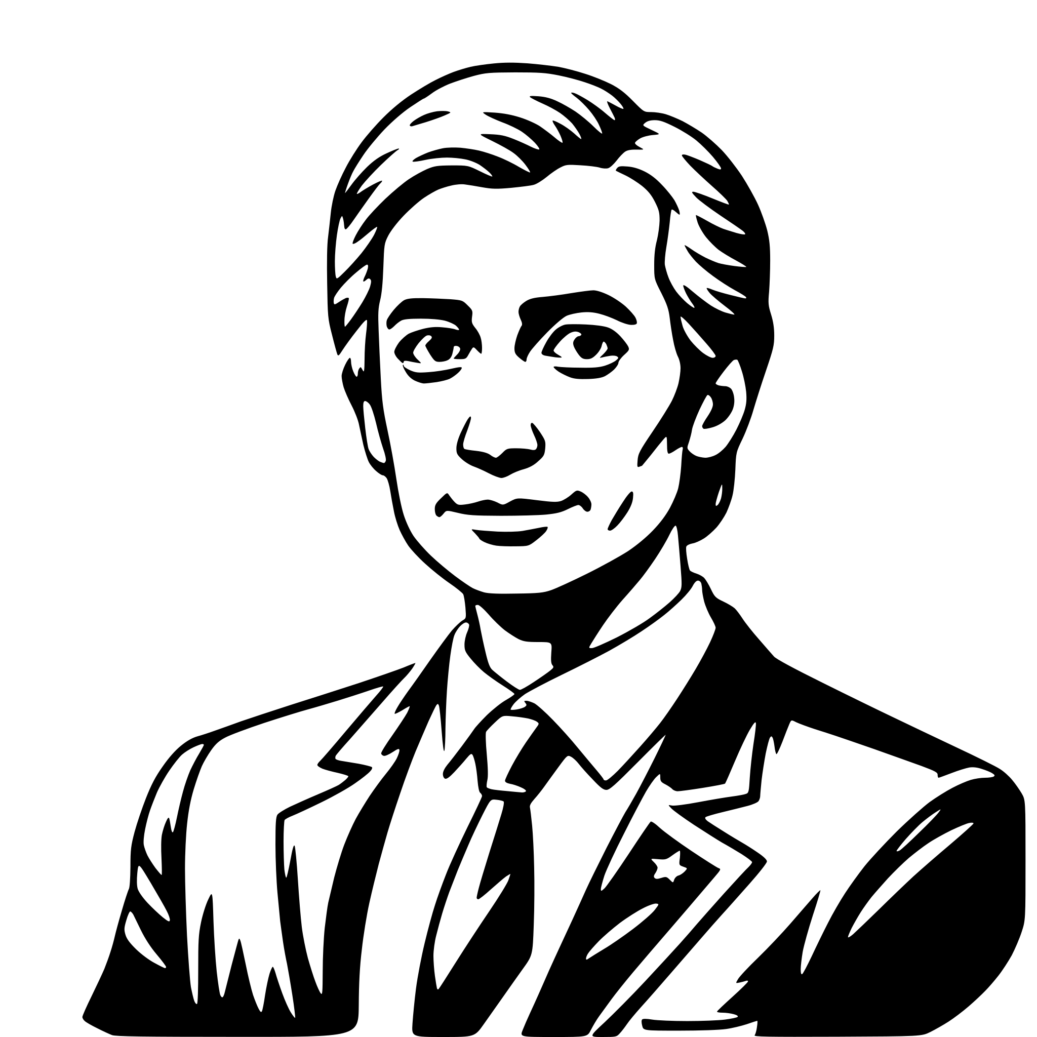 AI-generated SVG of 'politician'