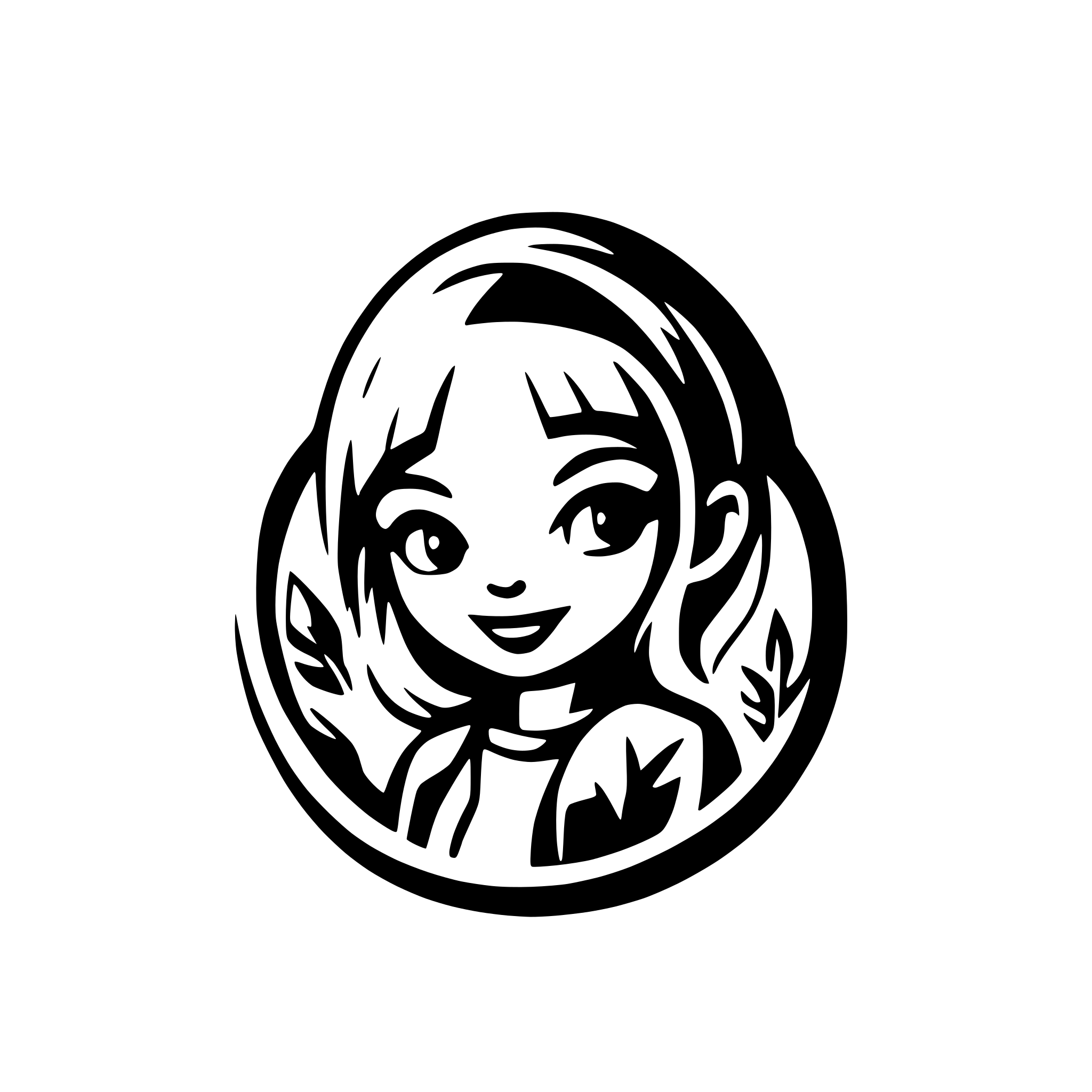 AI-generated SVG of 'rebote cute'