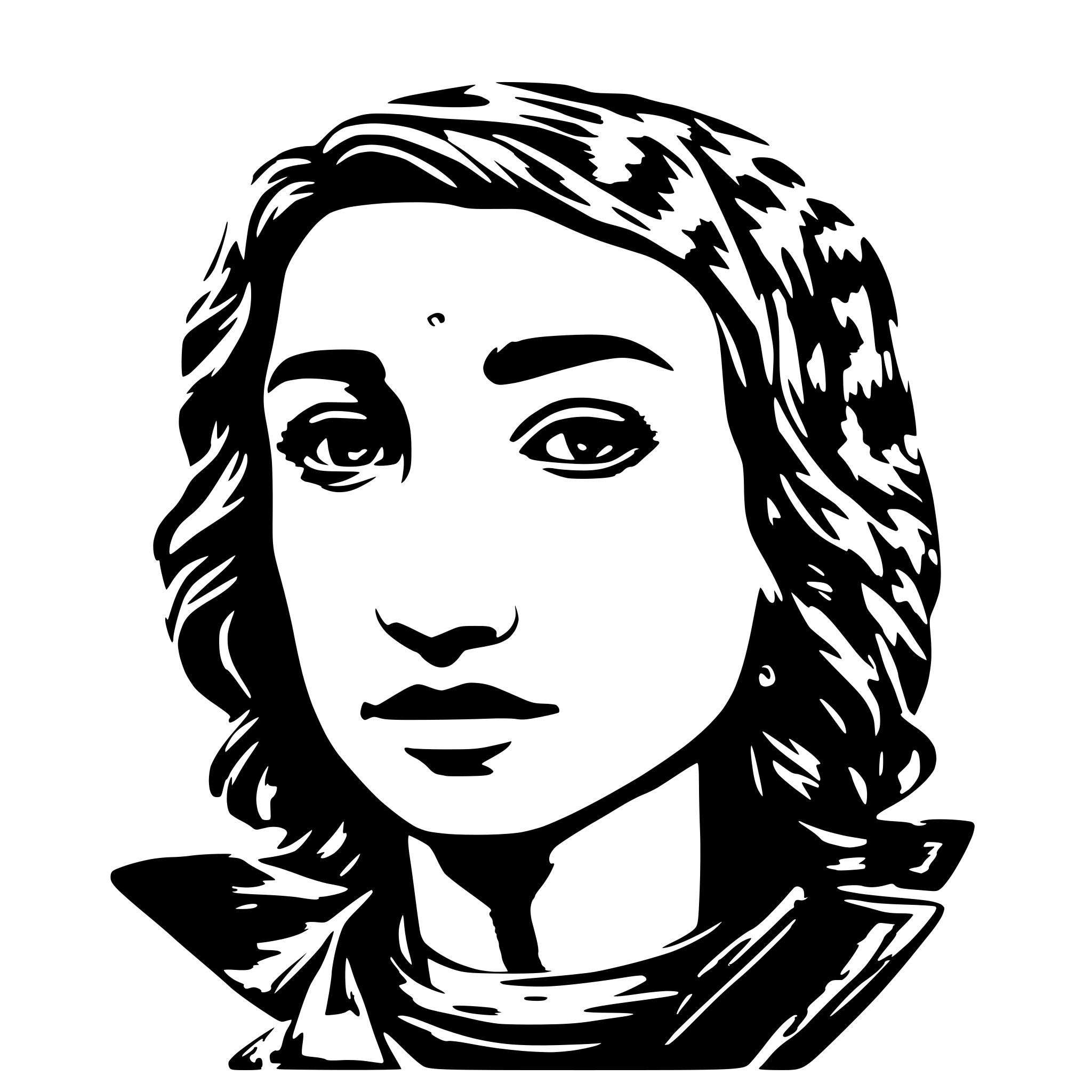 AI-generated SVG of a AI-Powered Doubt Solver AI immage with annimation