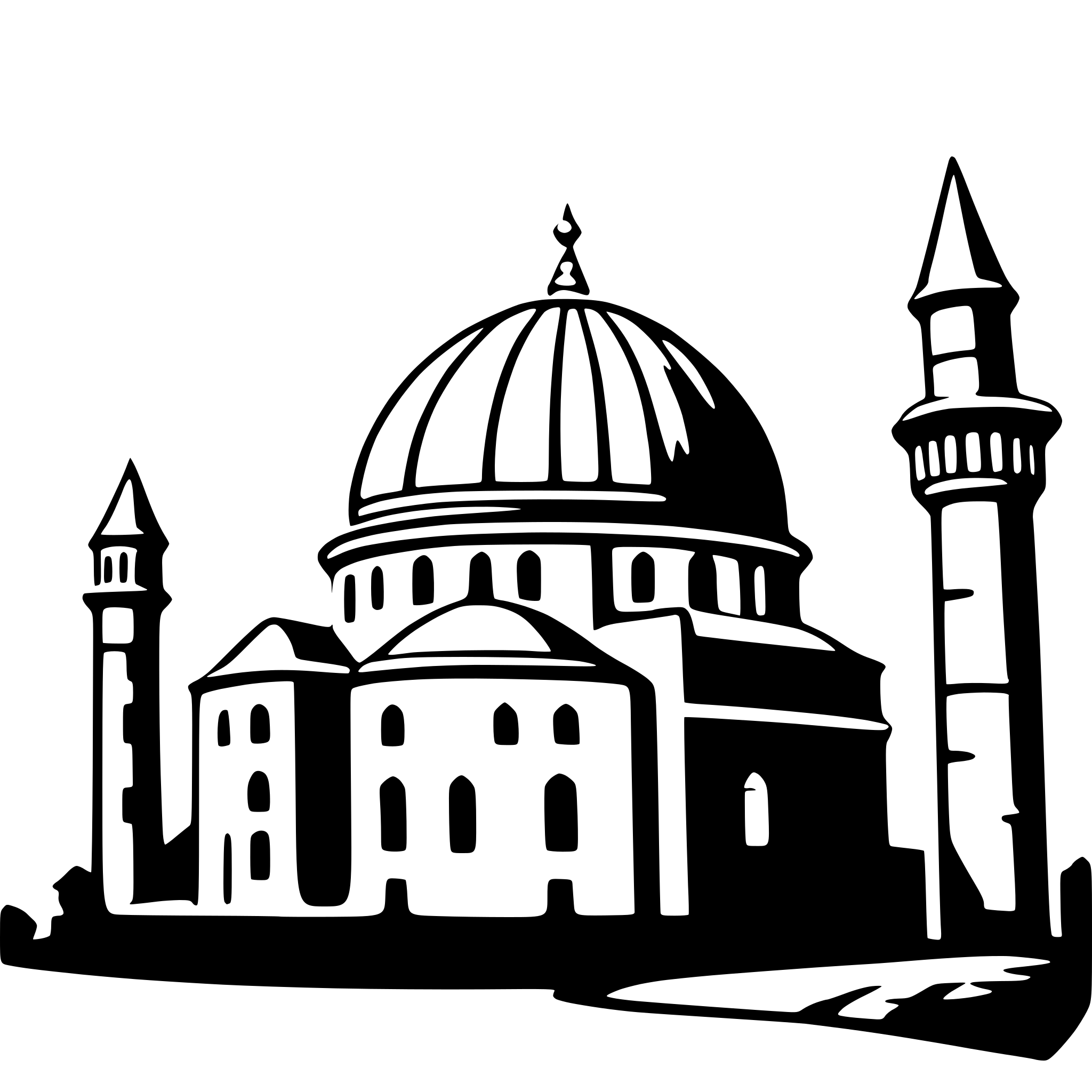 AI-generated SVG of a hagia sophia