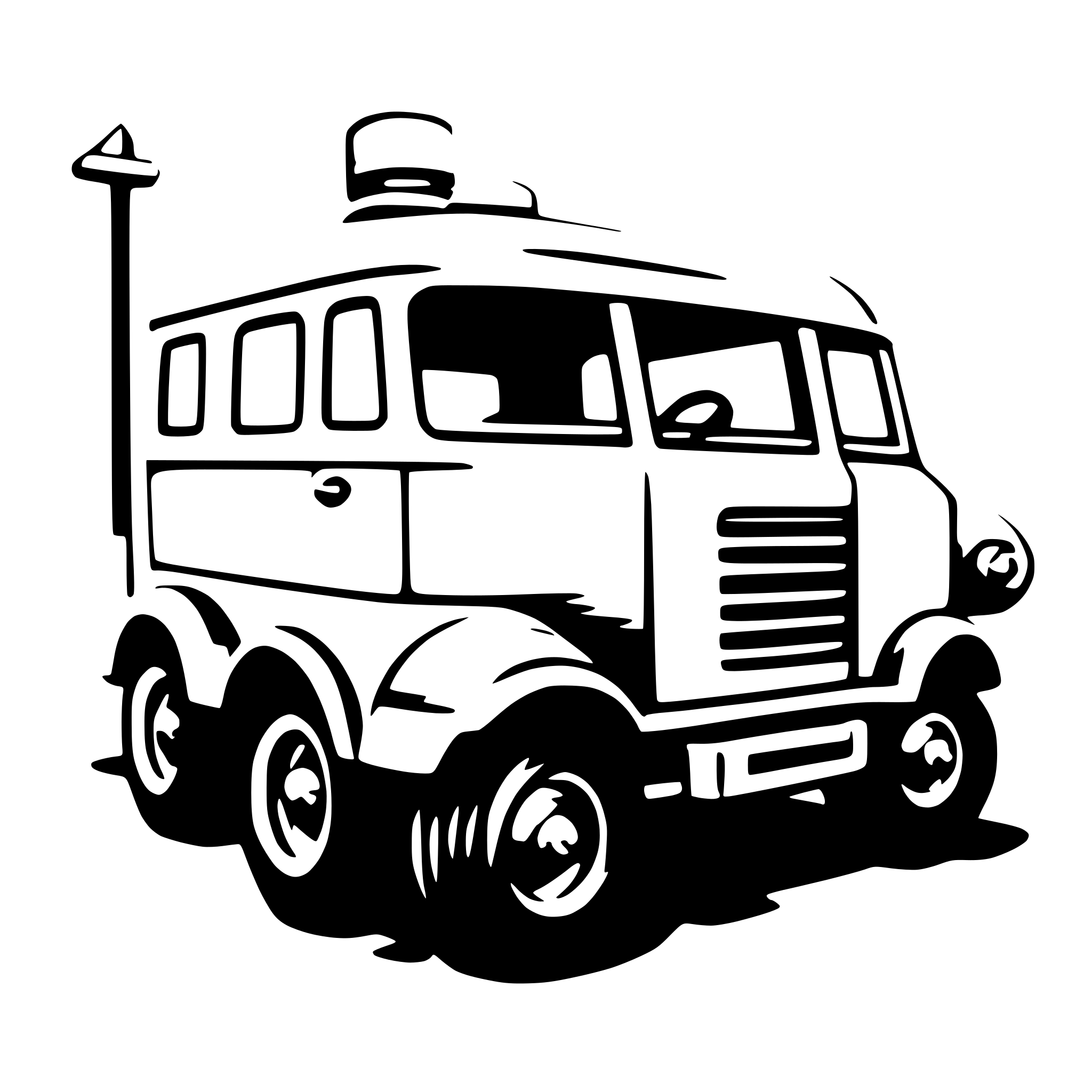 AI-generated SVG of a vehicle