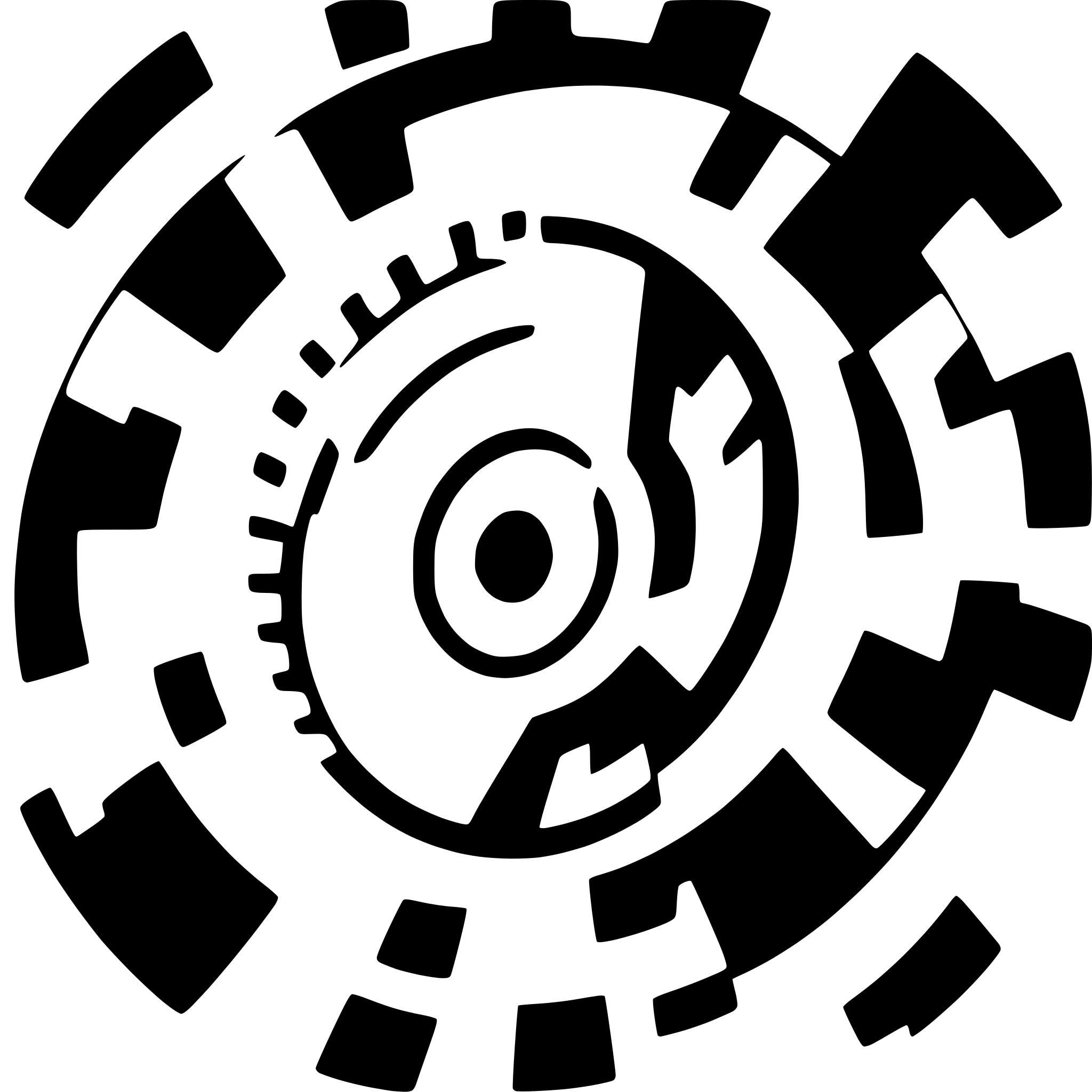 AI-generated SVG of 'Circular saw disk'