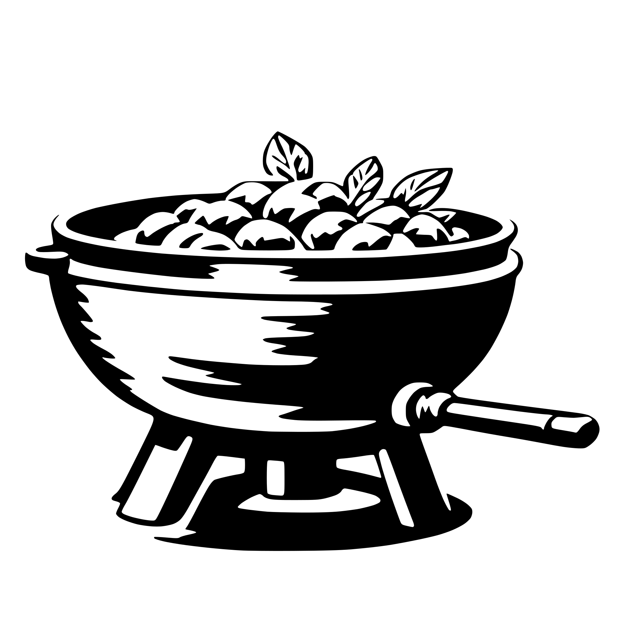 AI-generated SVG of 'wok'