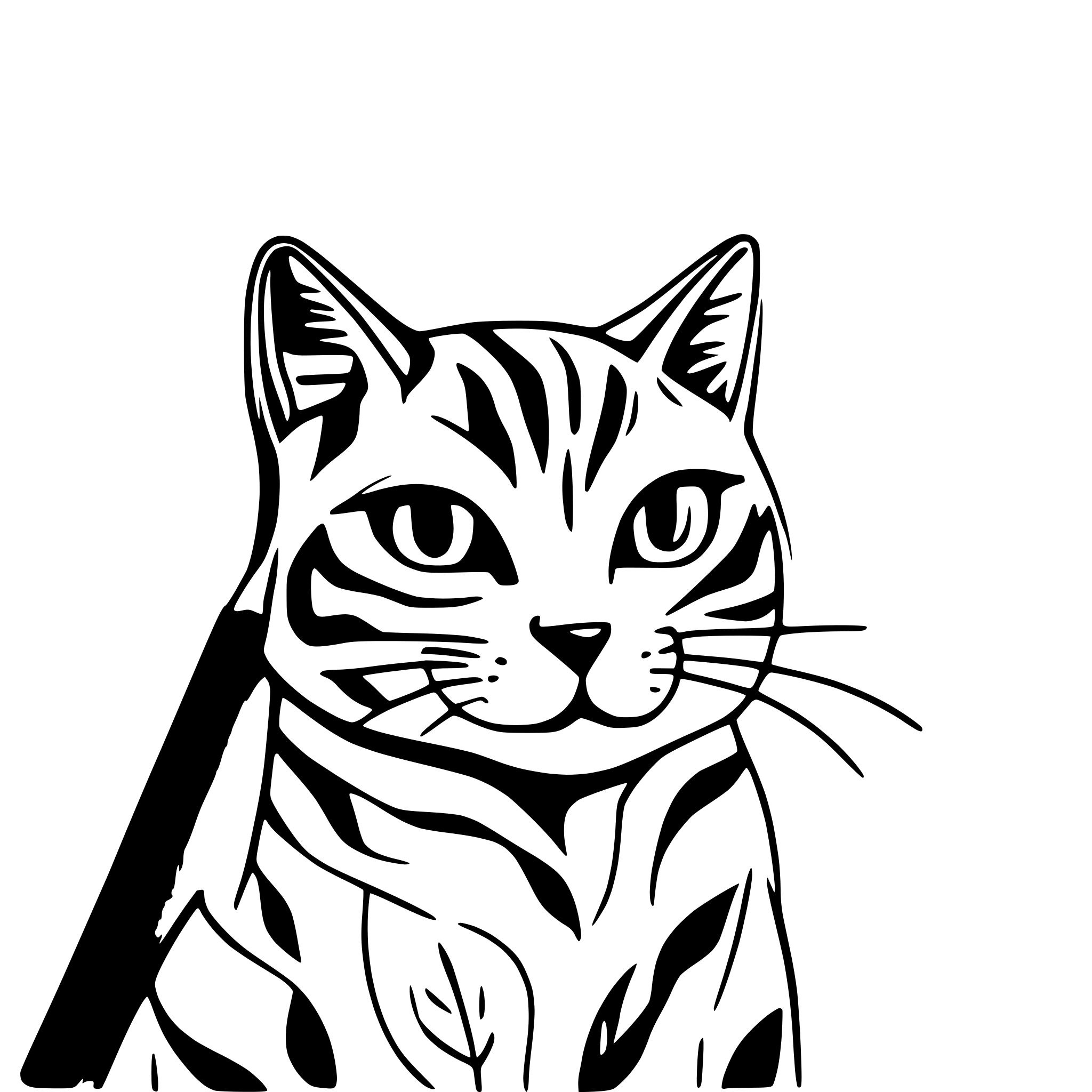 AI-generated SVG of a cat fishing same thickness line closed contures AI-generated SVG of a cat fishing same thickness line closed contures