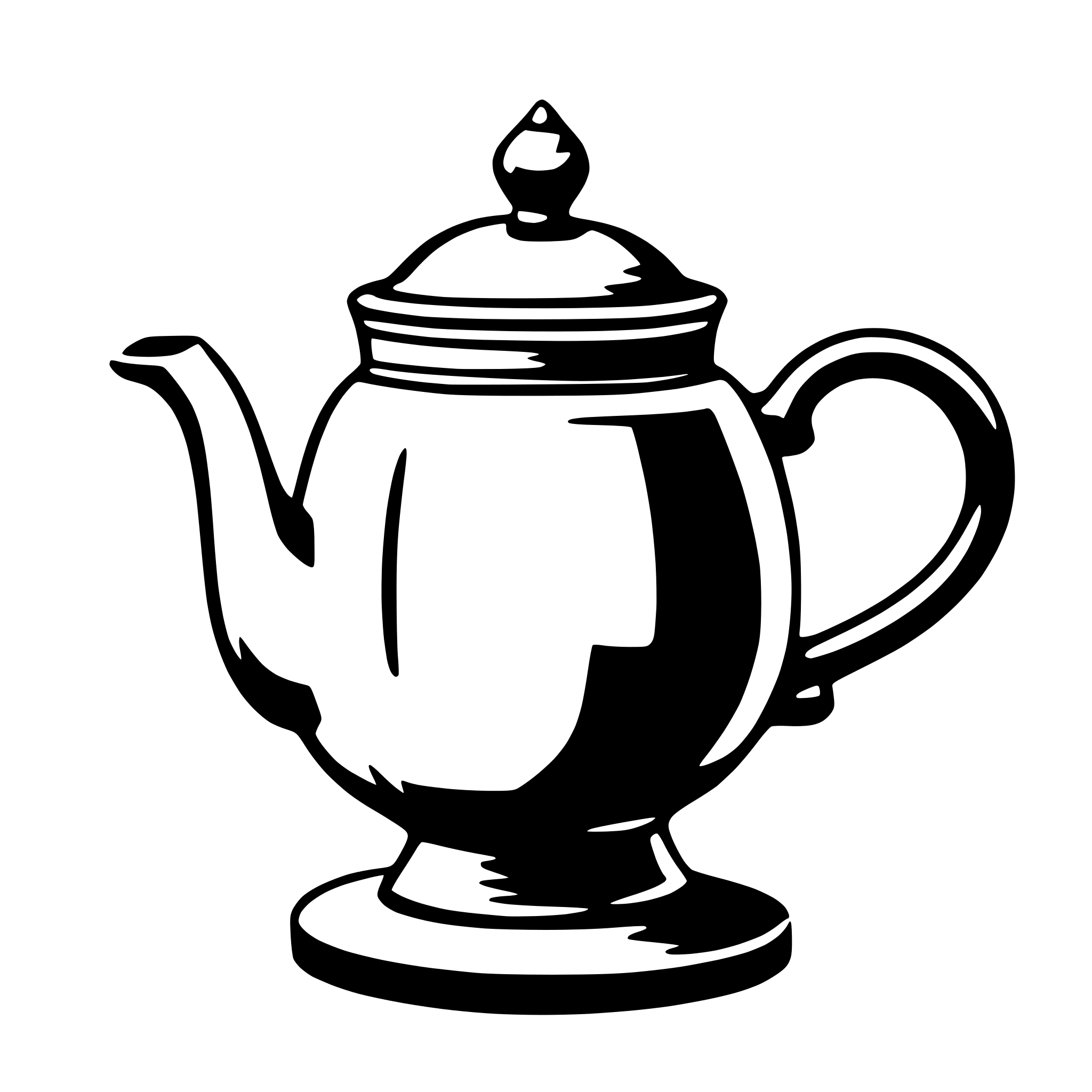 AI-generated SVG of 'teapot'
