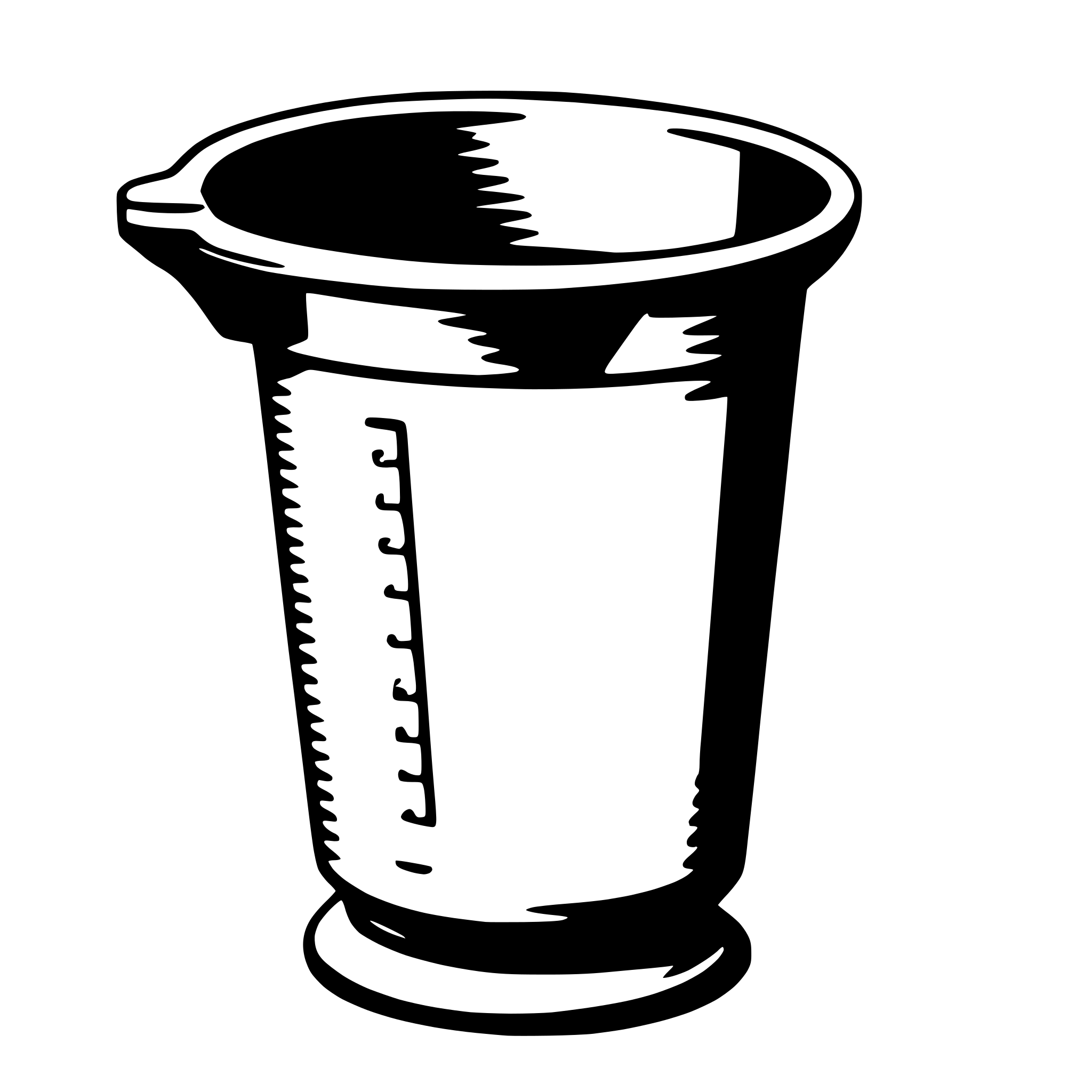 AI-generated SVG of a measuring cup