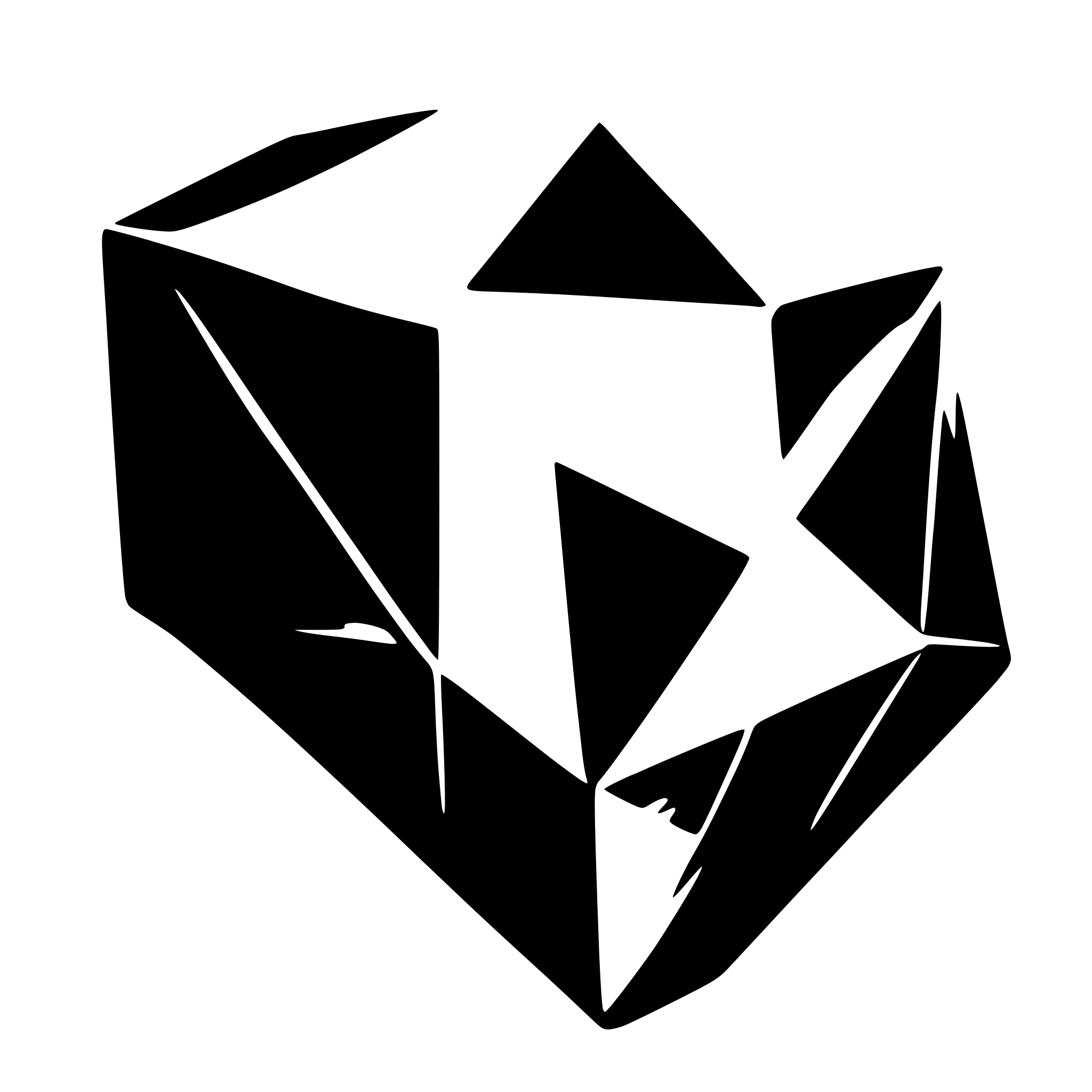 AI-generated SVG of a obsidian and prism