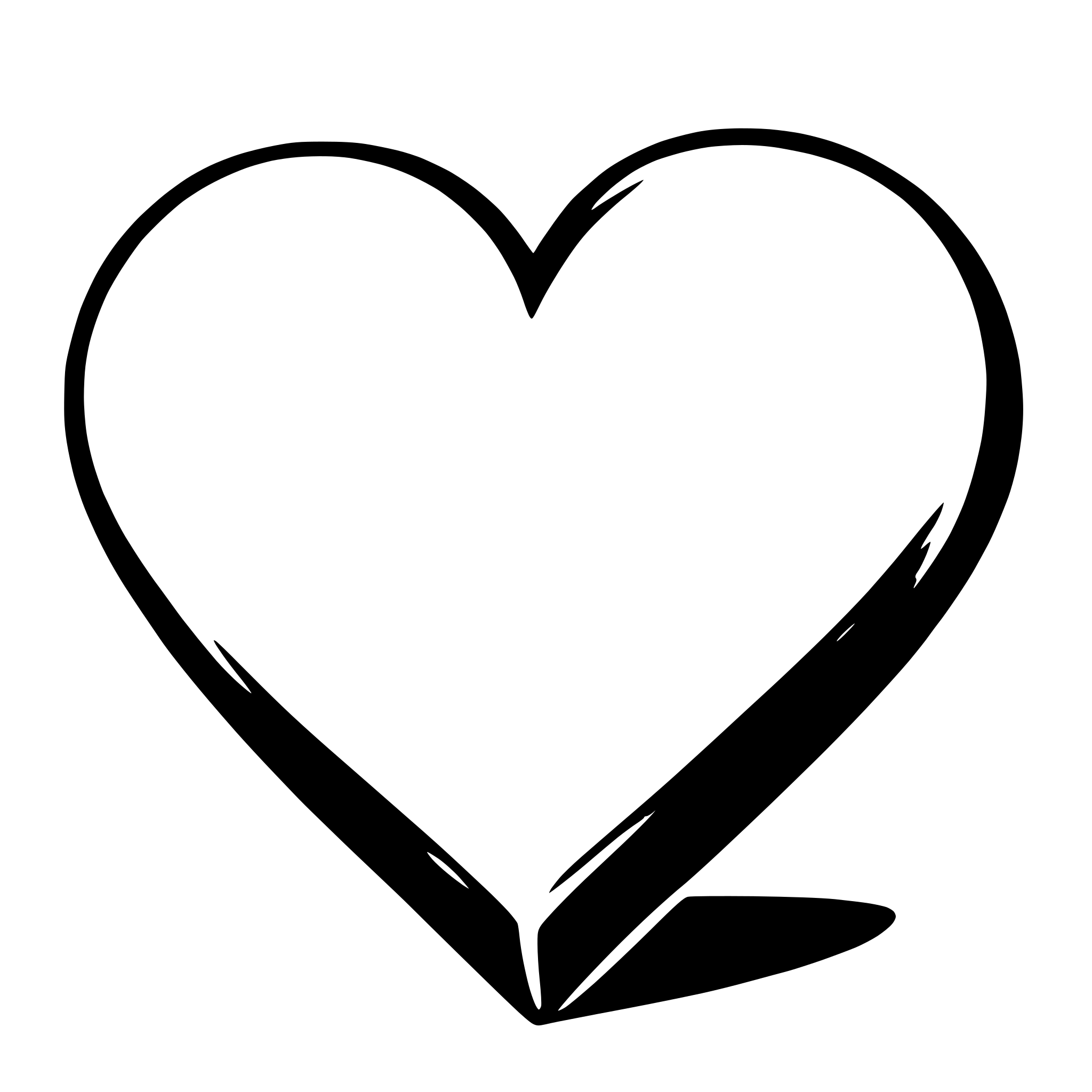 AI-generated SVG of a valentine's heart