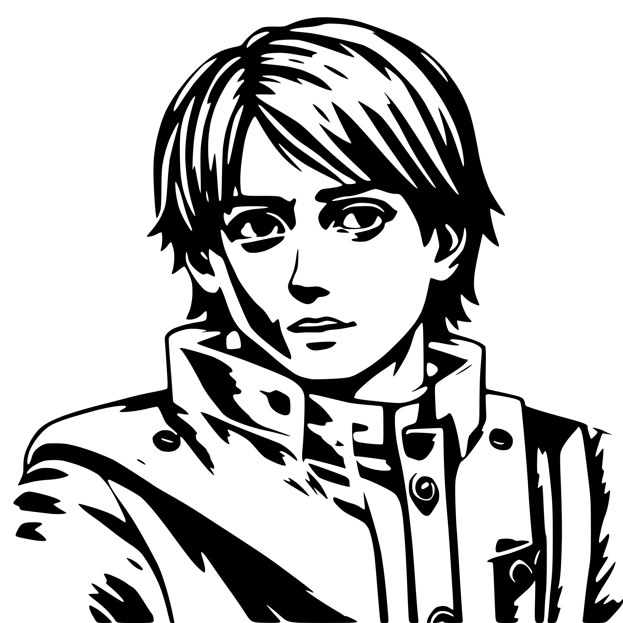 AI-generated SVG of a Levi Ackerman Erwinb smith Händchen halten AI-generated SVG of a Levi Ackerman Erwinb smith Händchen halten