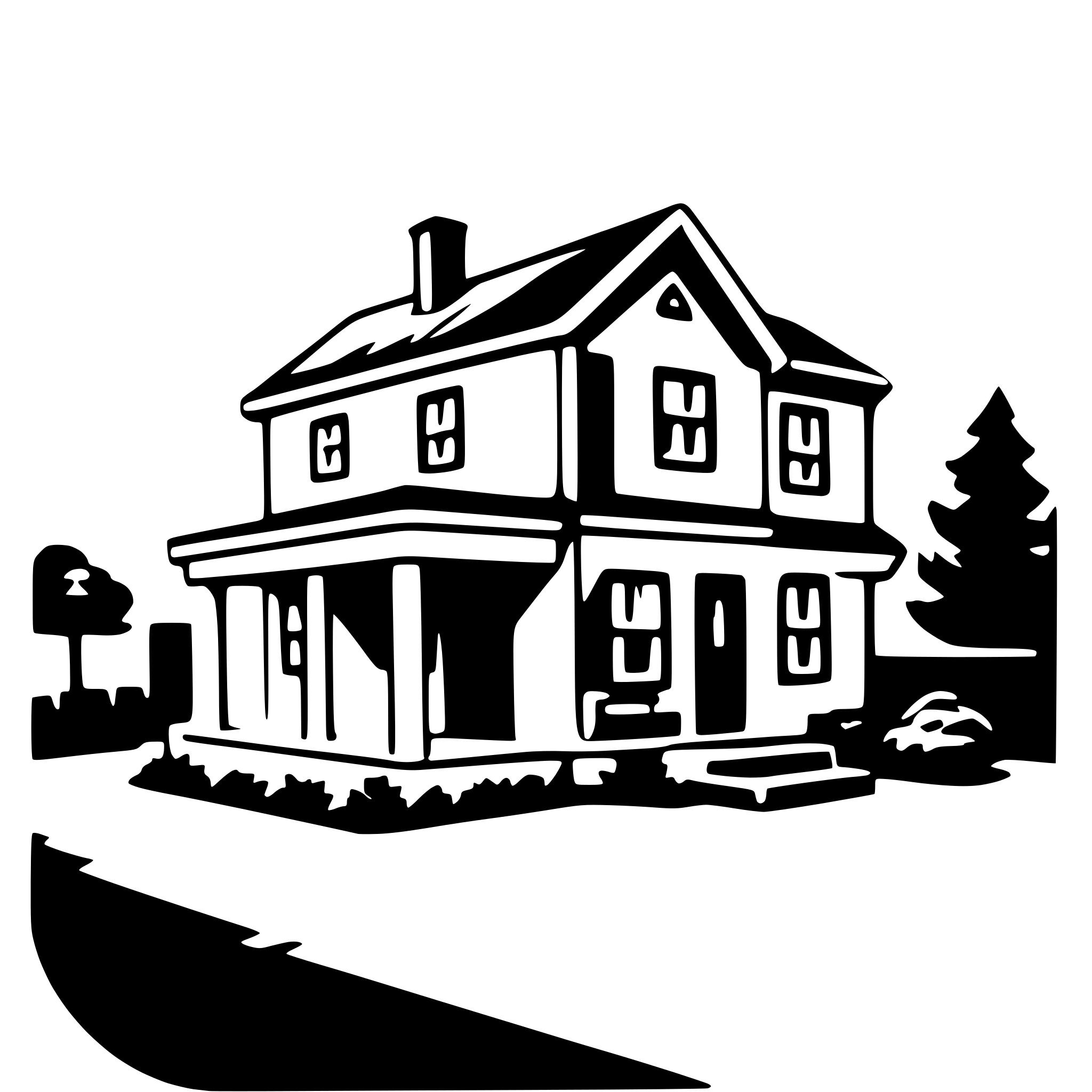 AI-generated SVG of 'house'