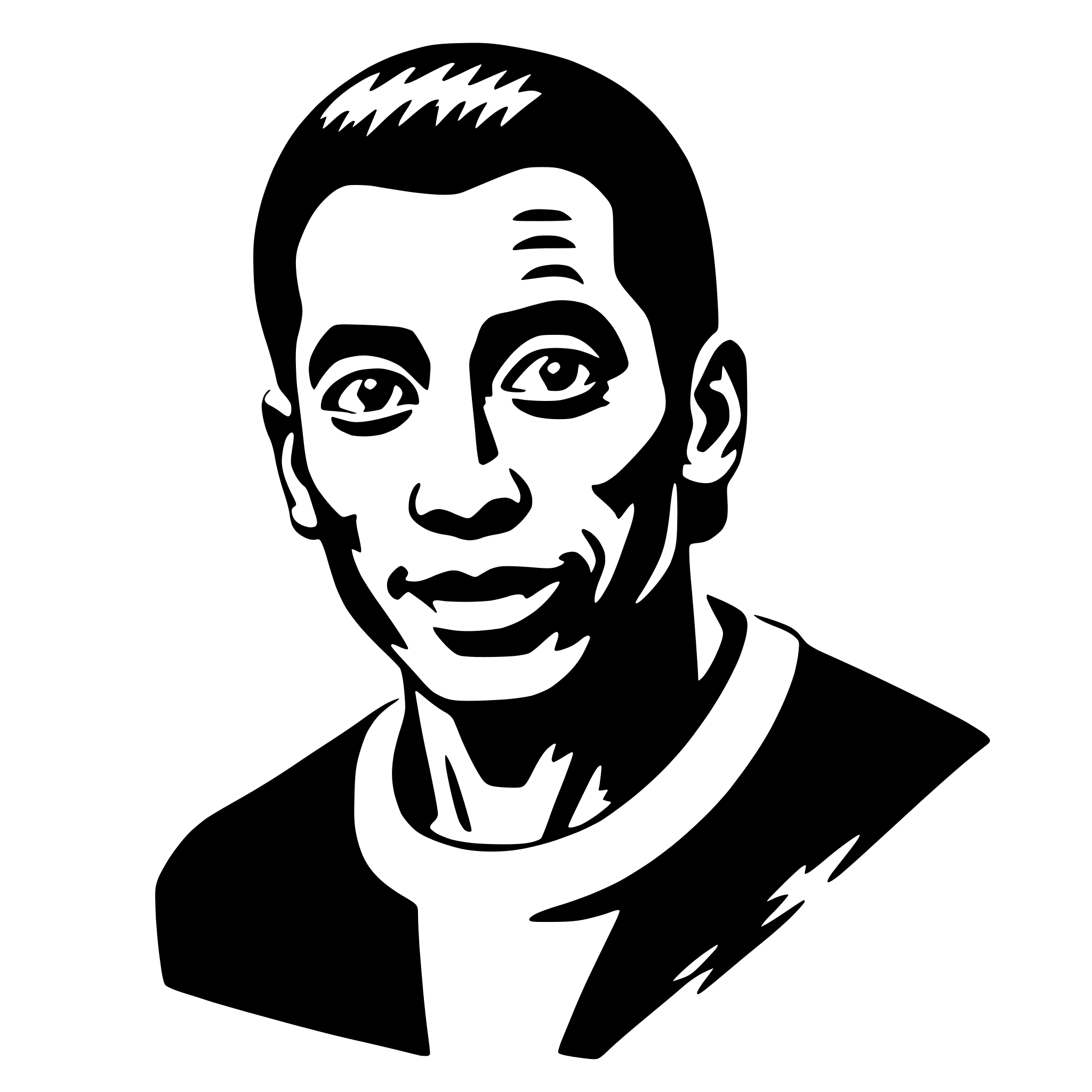 AI-generated SVG of a pele