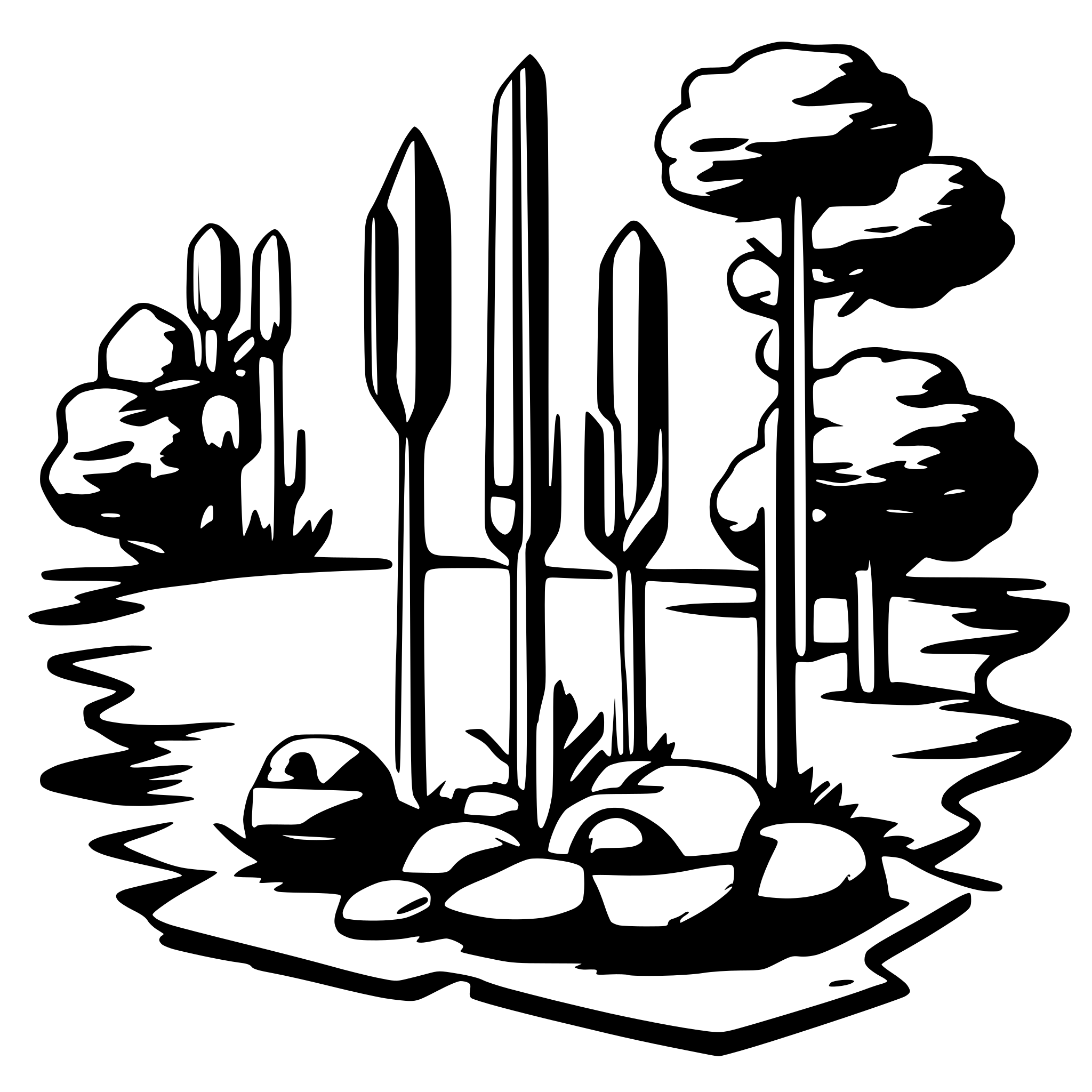 AI-generated SVG of 'leave permission'
