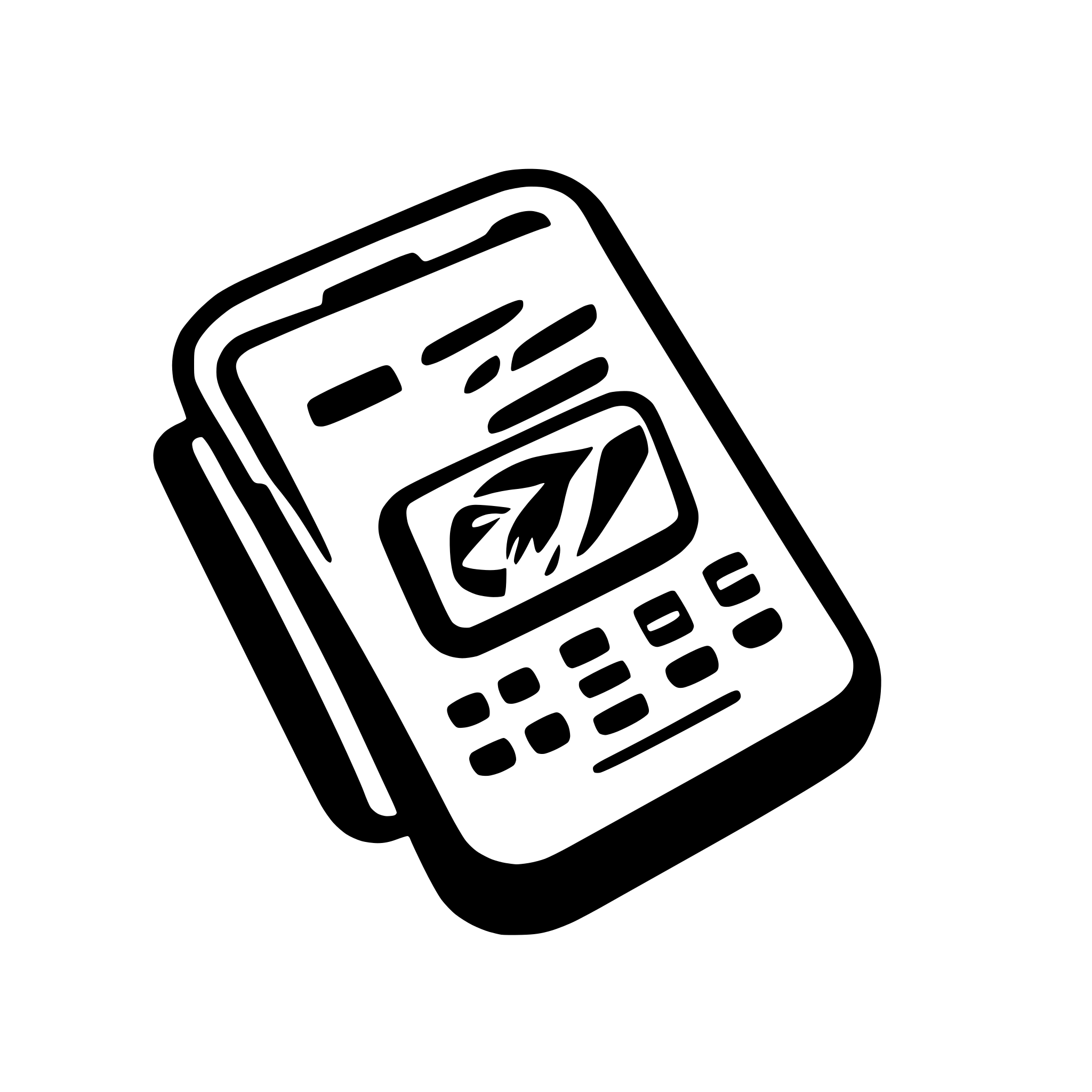 AI-generated SVG of a A clean smartphone icon with a contactless payment symbol. AI-generated SVG of a A clean smartphone icon with a contactless payment symbol.