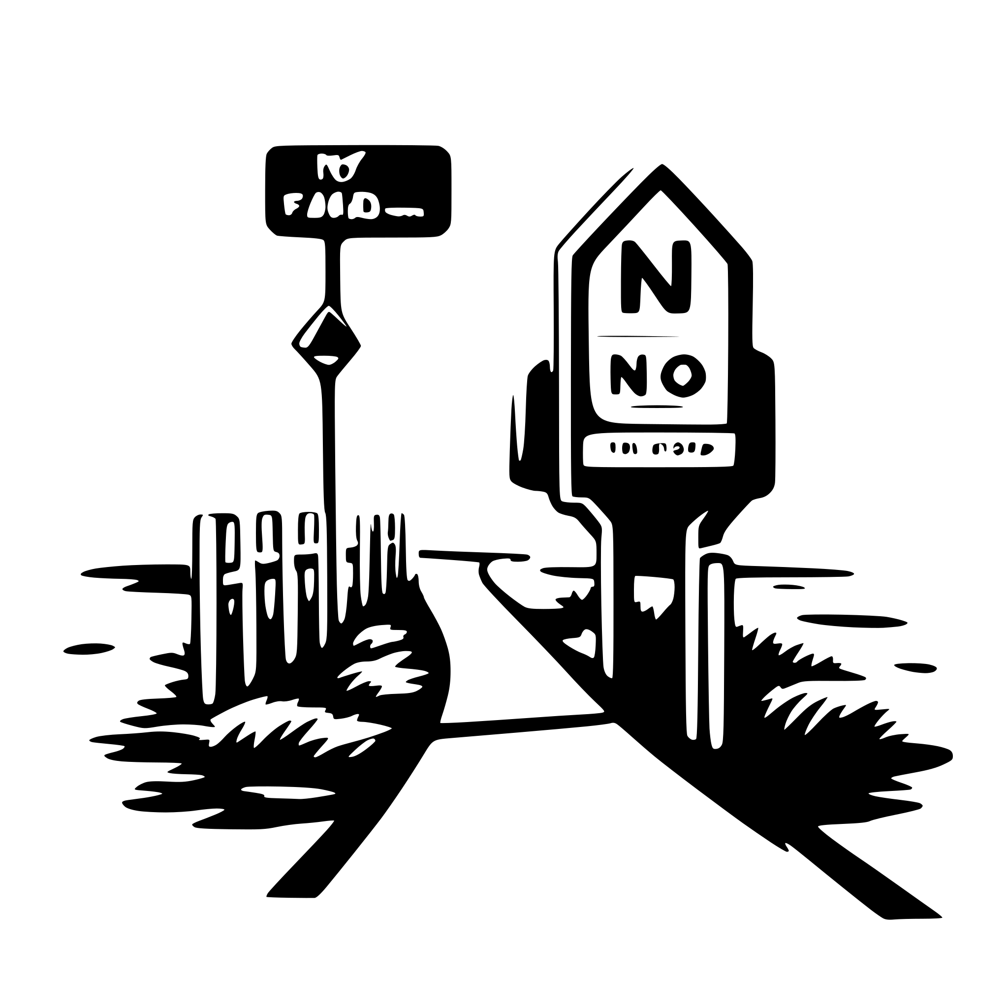 AI-generated SVG of a no found