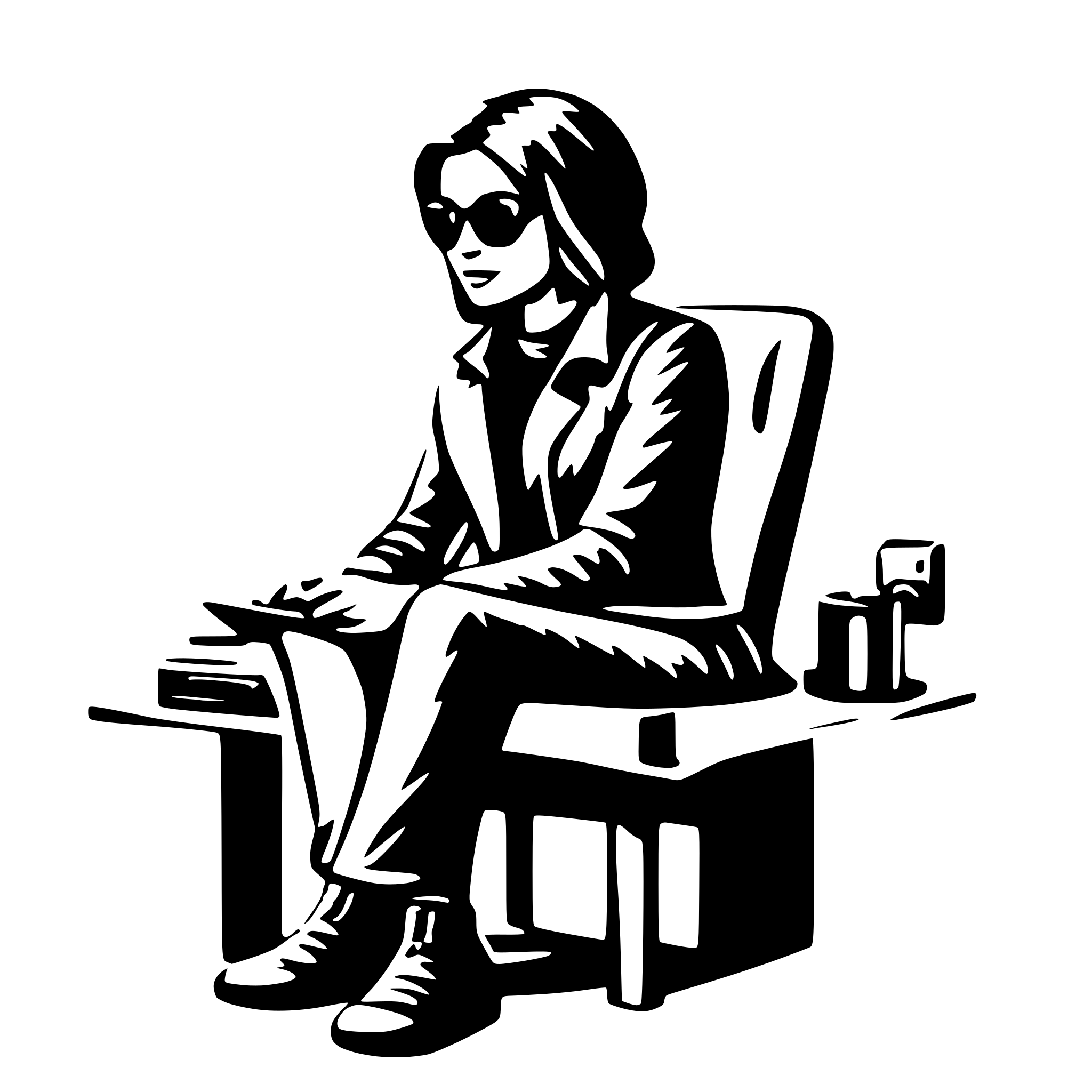 AI-generated SVG of 'Secure freelancer'