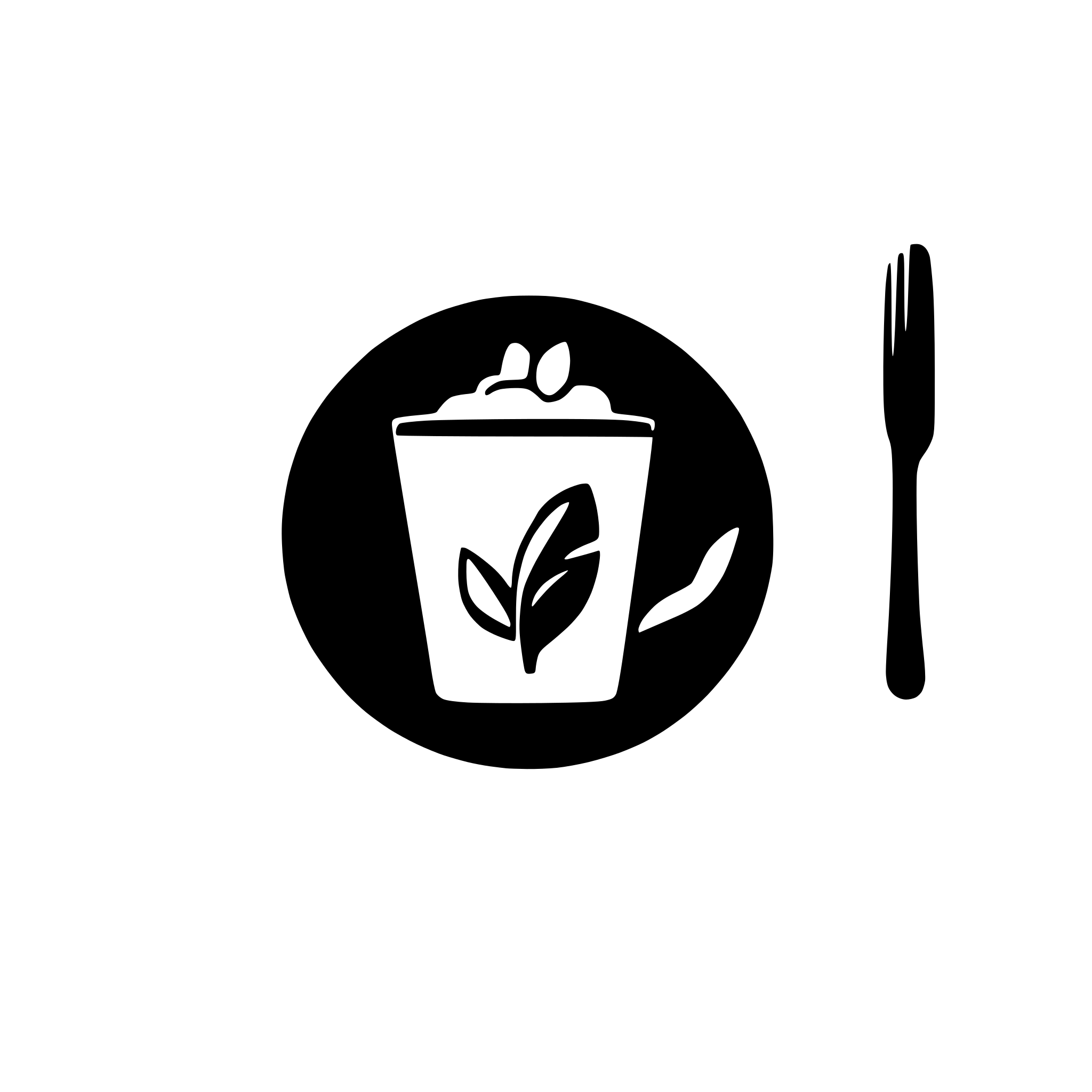 AI-generated SVG of a A minimalistic yet elegant icon for a restaurant's menu