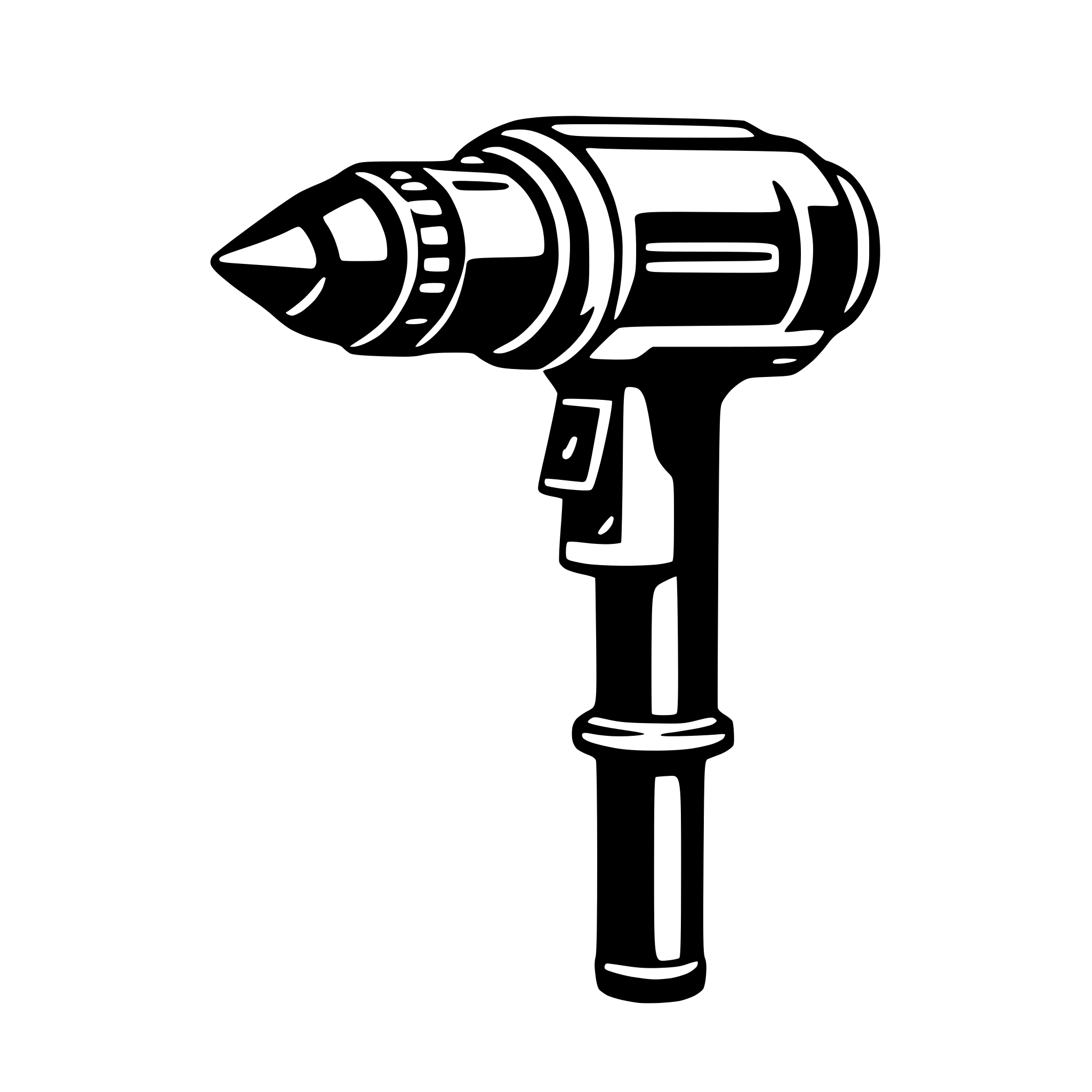 AI-generated SVG of a electric drill