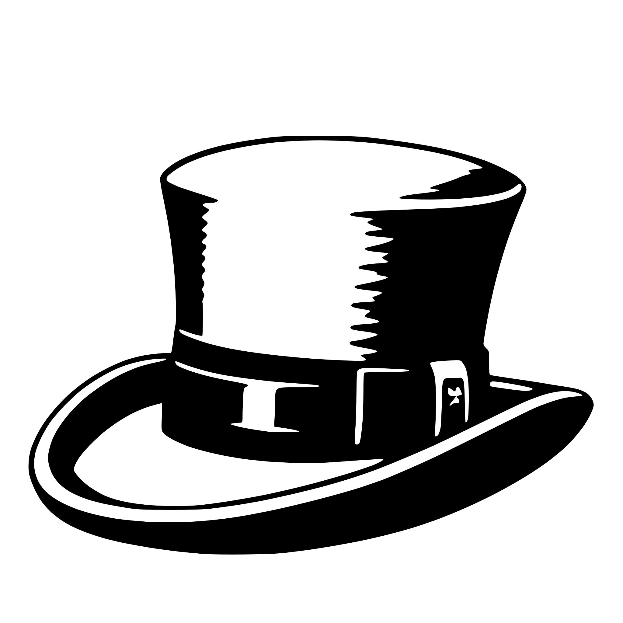 AI-generated SVG of 'hat'