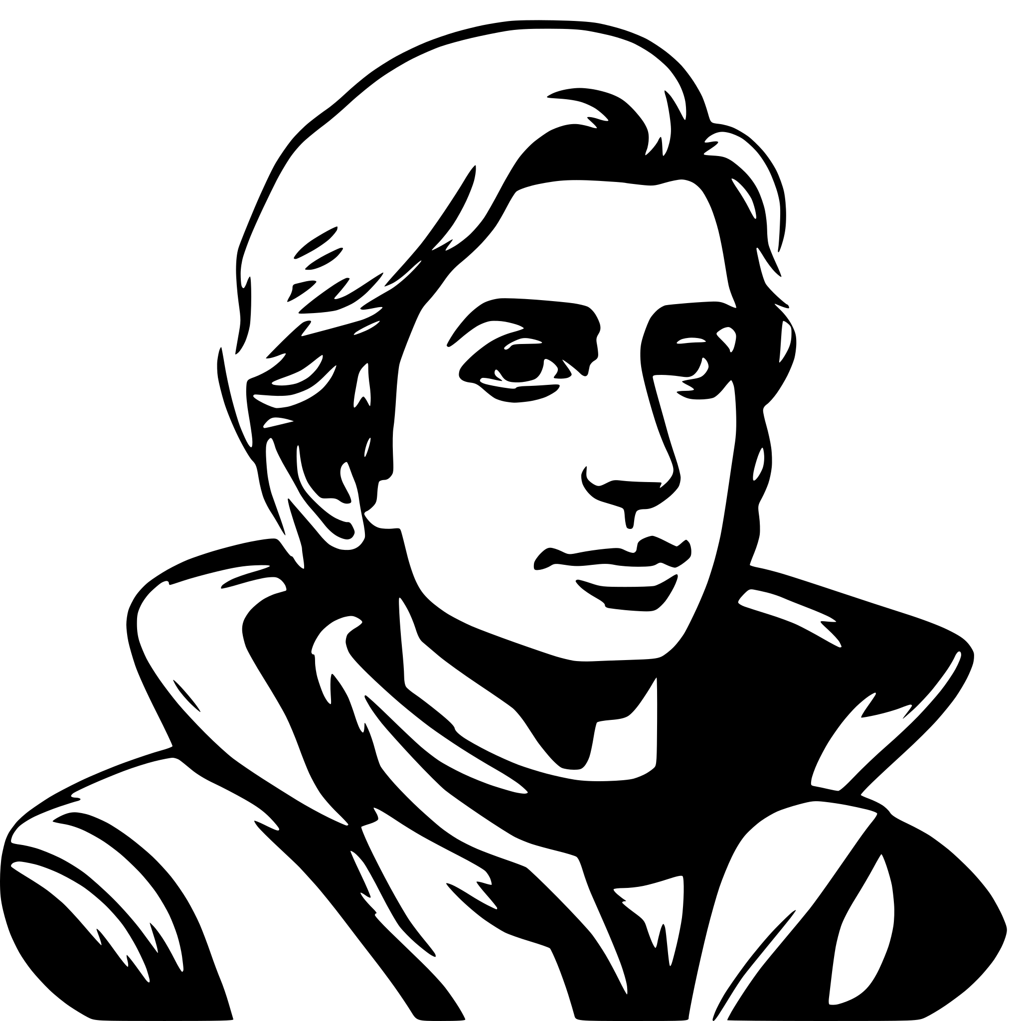 AI-generated SVG of a marco attard