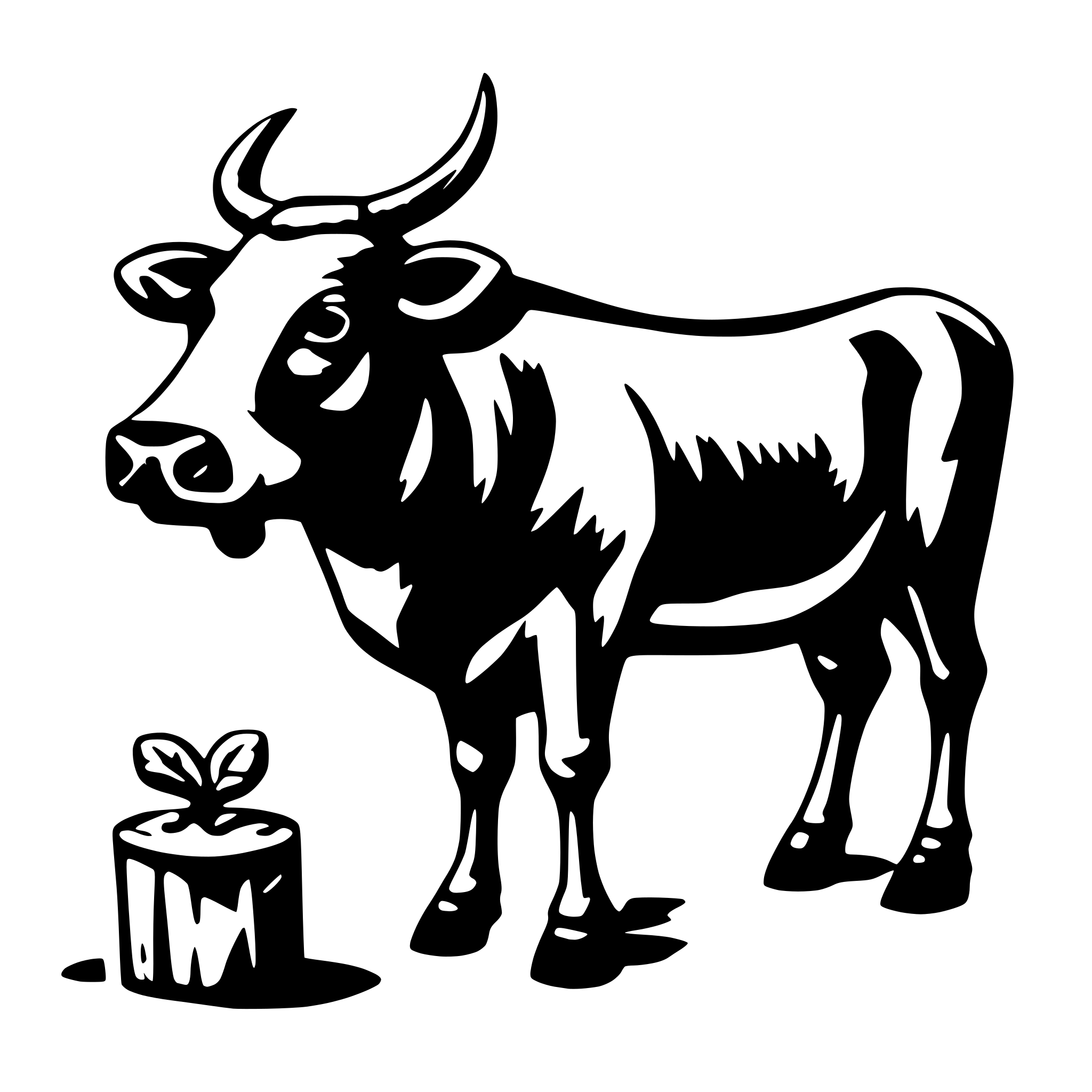 AI-generated SVG of a beef