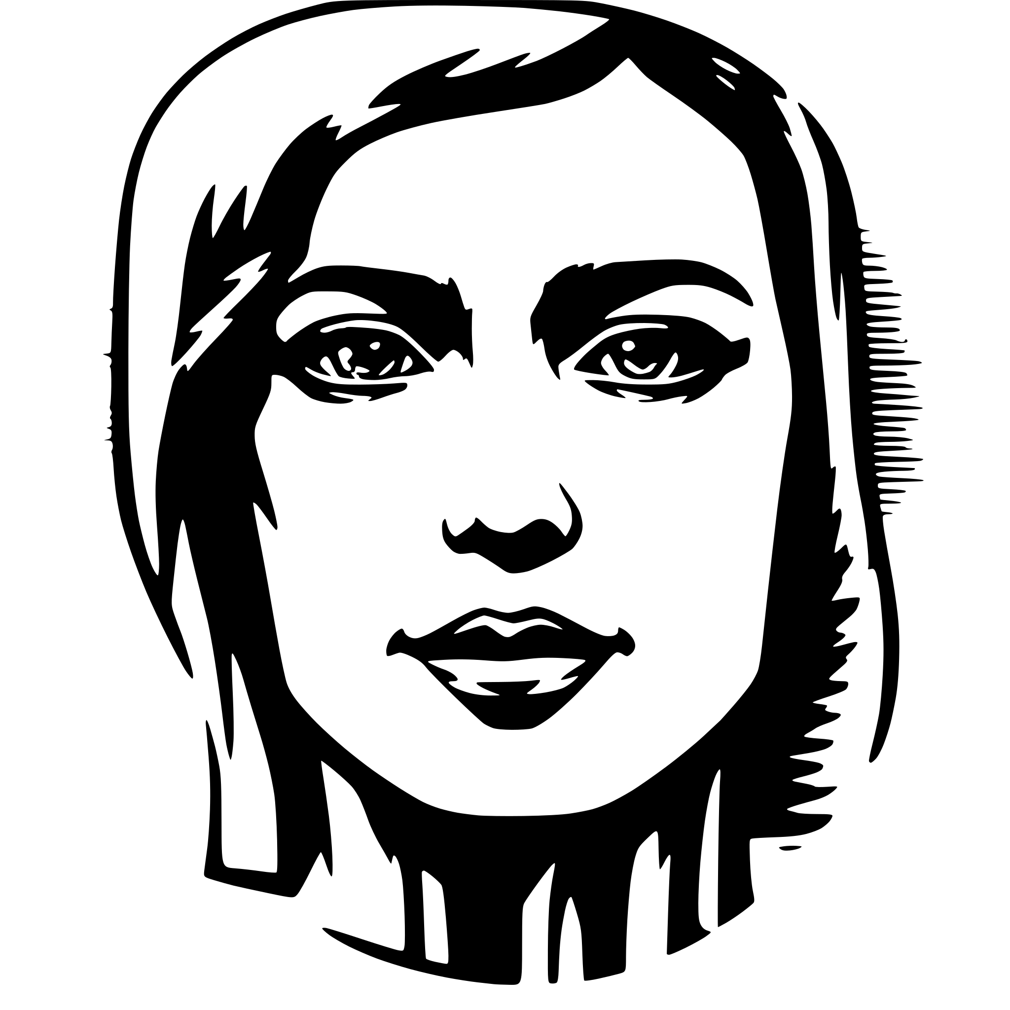 AI-generated SVG of 'Rostro facial biometrico'