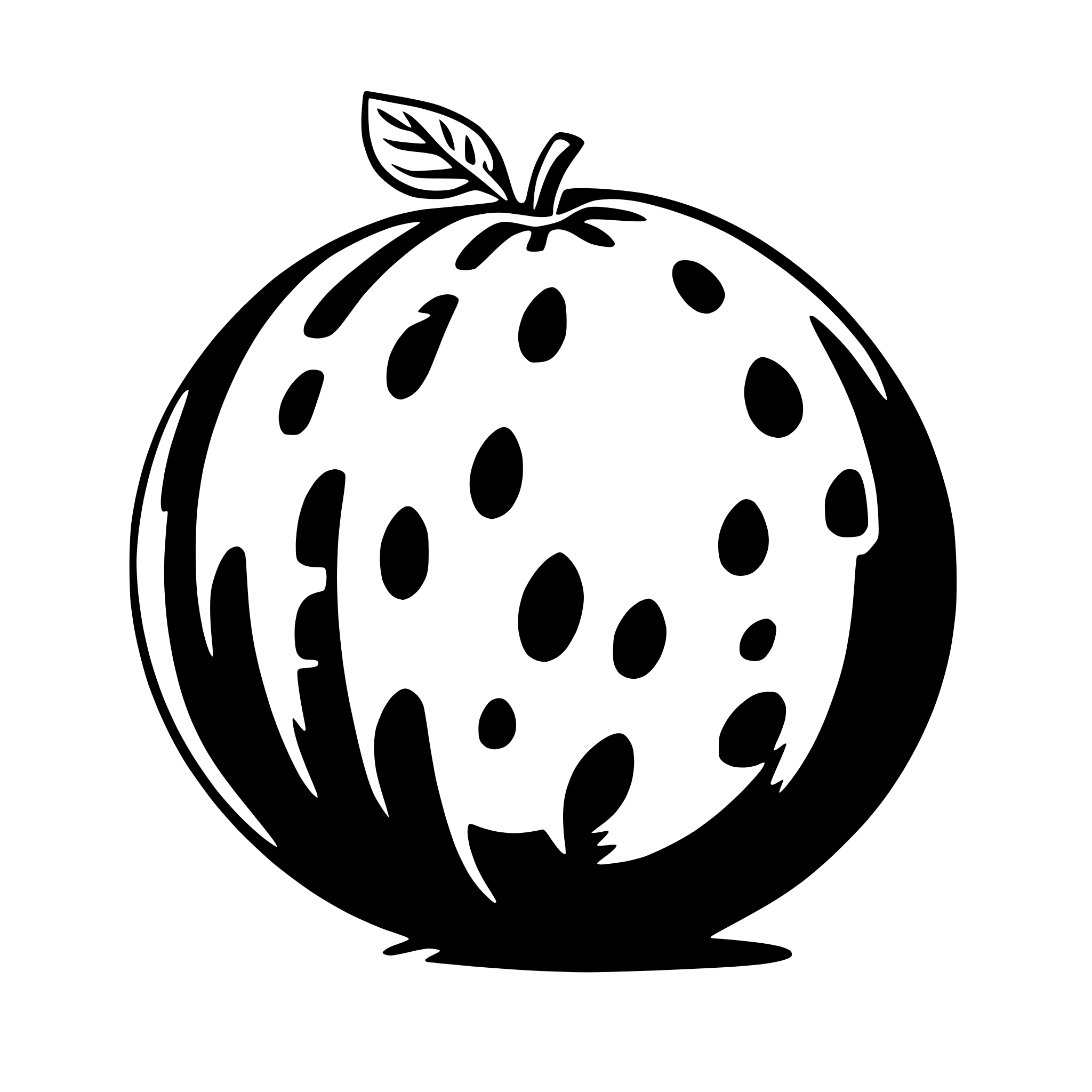 AI-generated SVG of a watermelon