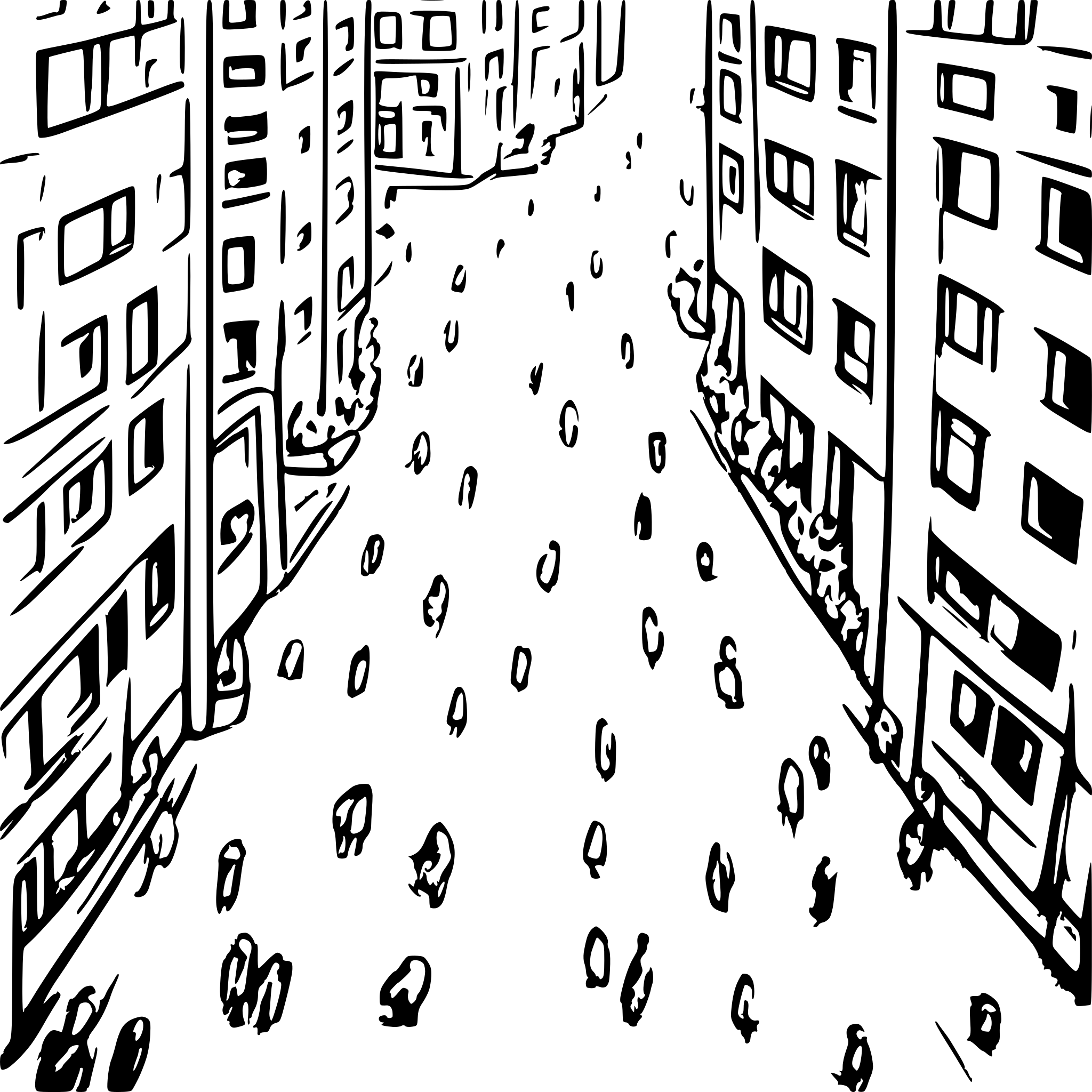 AI-generated SVG of a A busy city, people walking to work, skyscrapers, coffee shops, and students studying AI-generated SVG of a A busy city, people walking to work, skyscrapers, coffee shops, and students studying