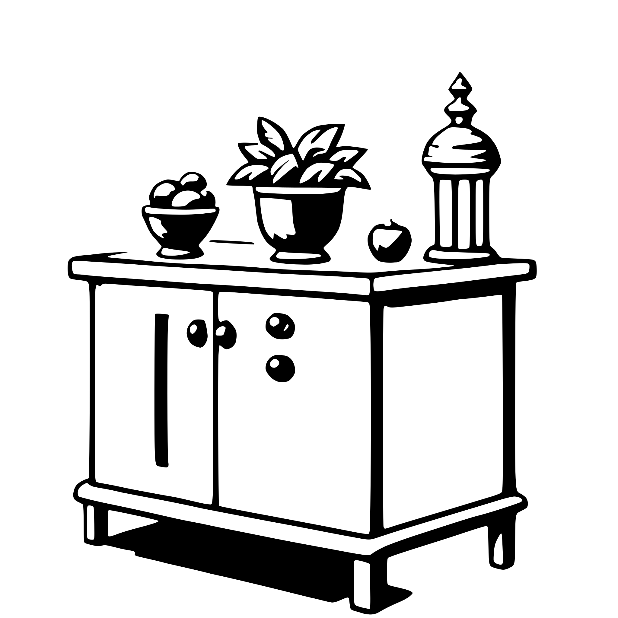 AI-generated SVG of 'sideboard'