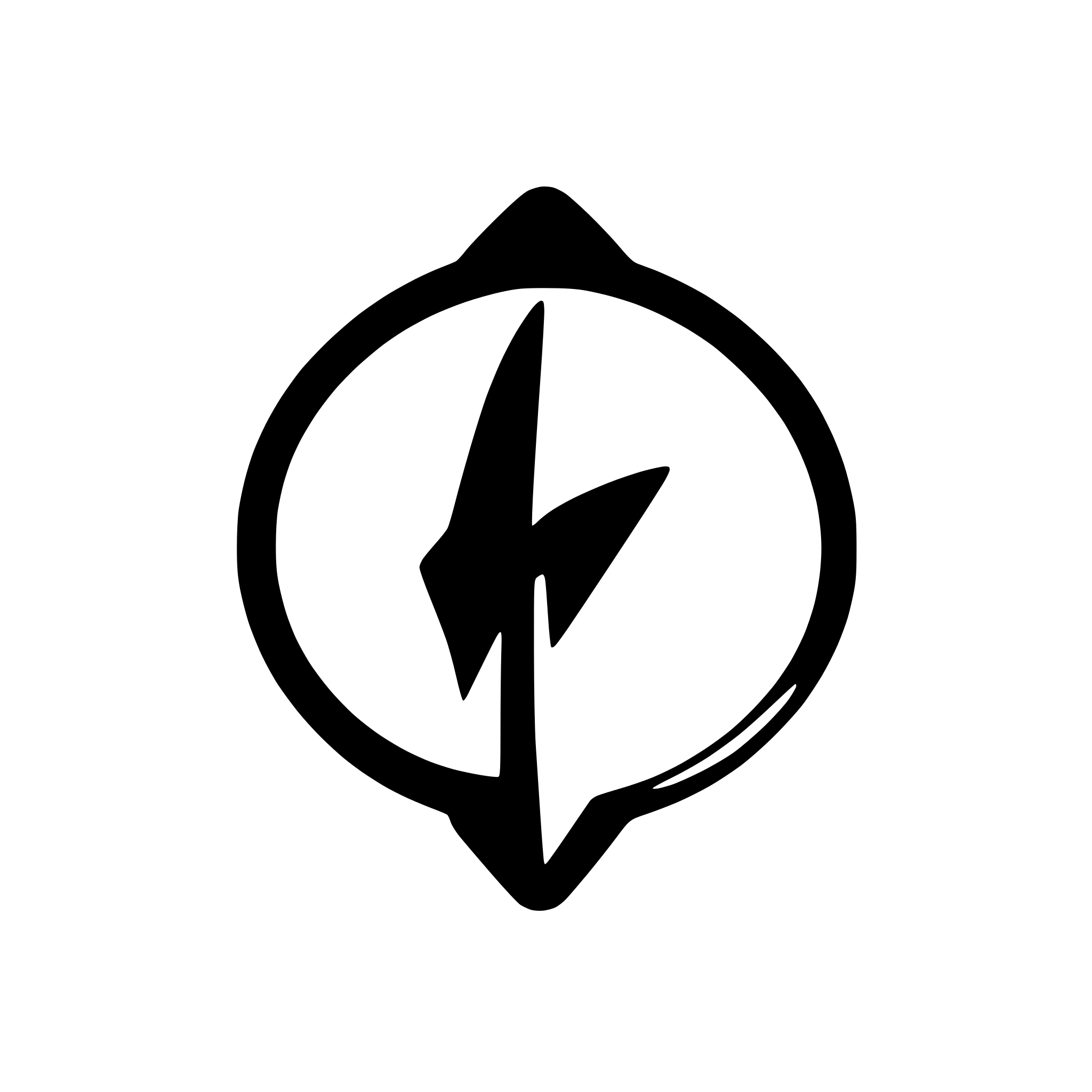 AI-generated SVG of a flat sharp arrow icon