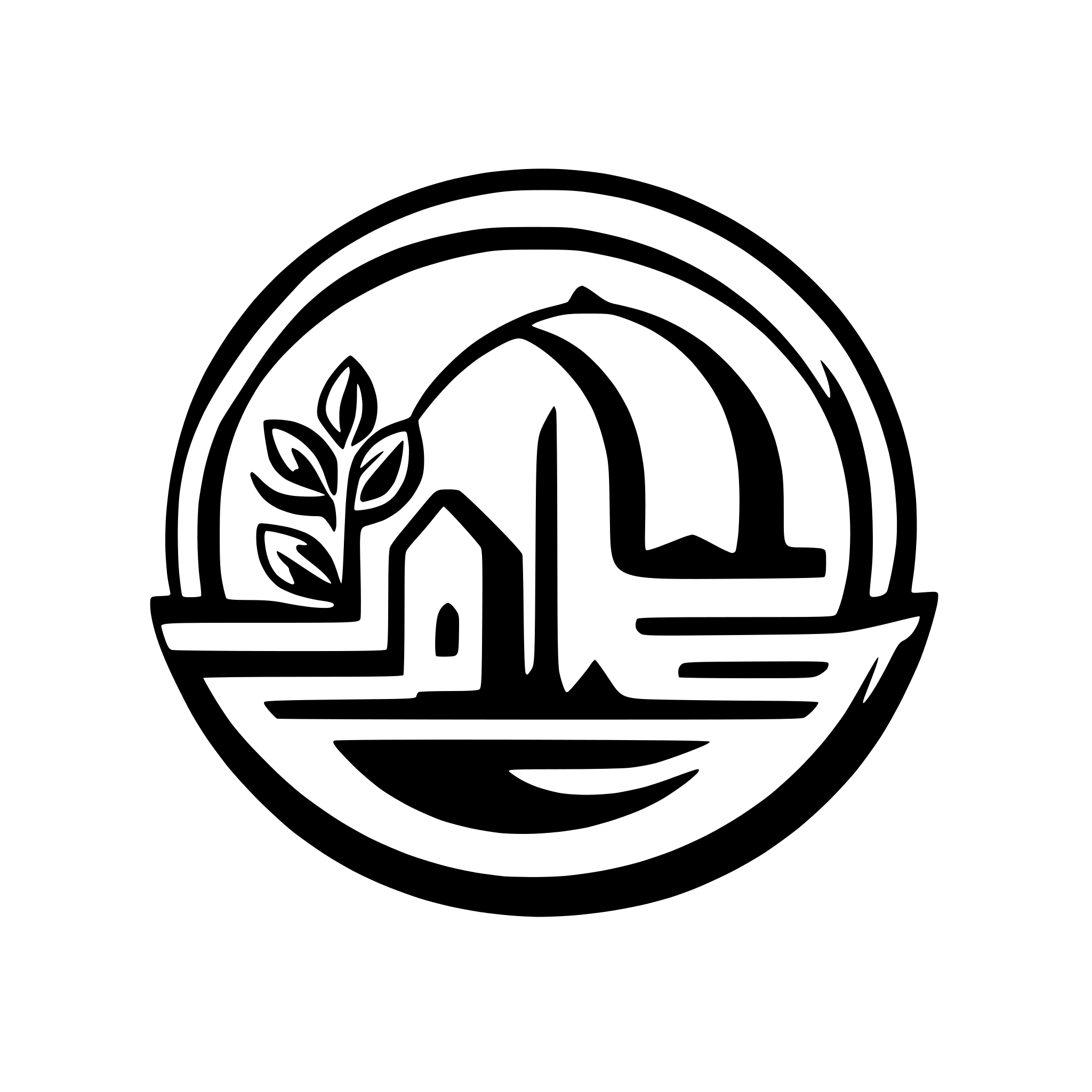 AI-generated SVG of a logo for real estate company