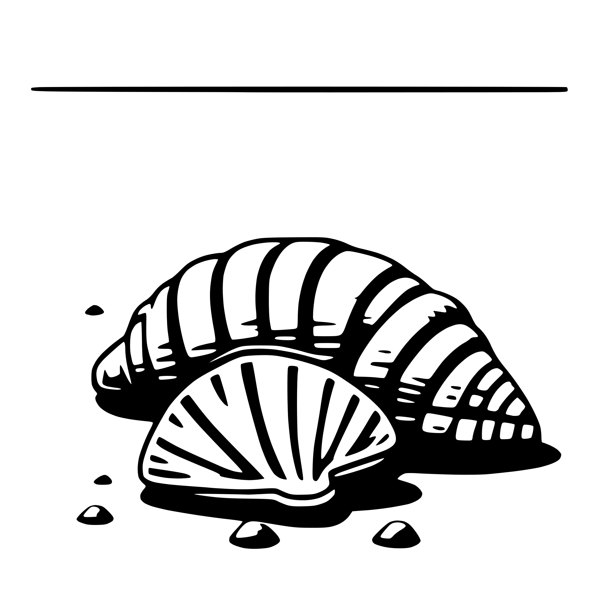 AI-generated SVG of 'seashells on shore'