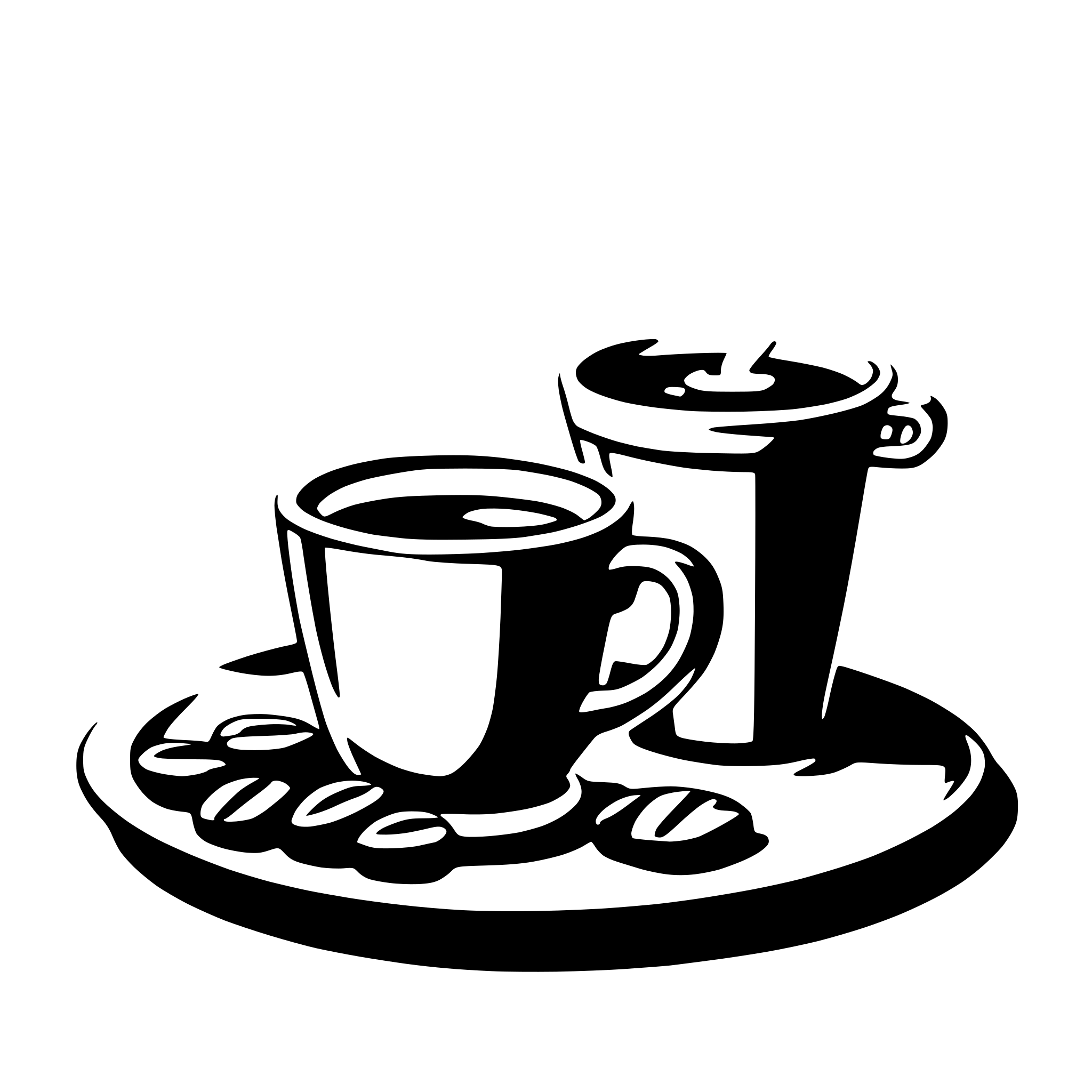 AI-generated SVG of 'coffee'