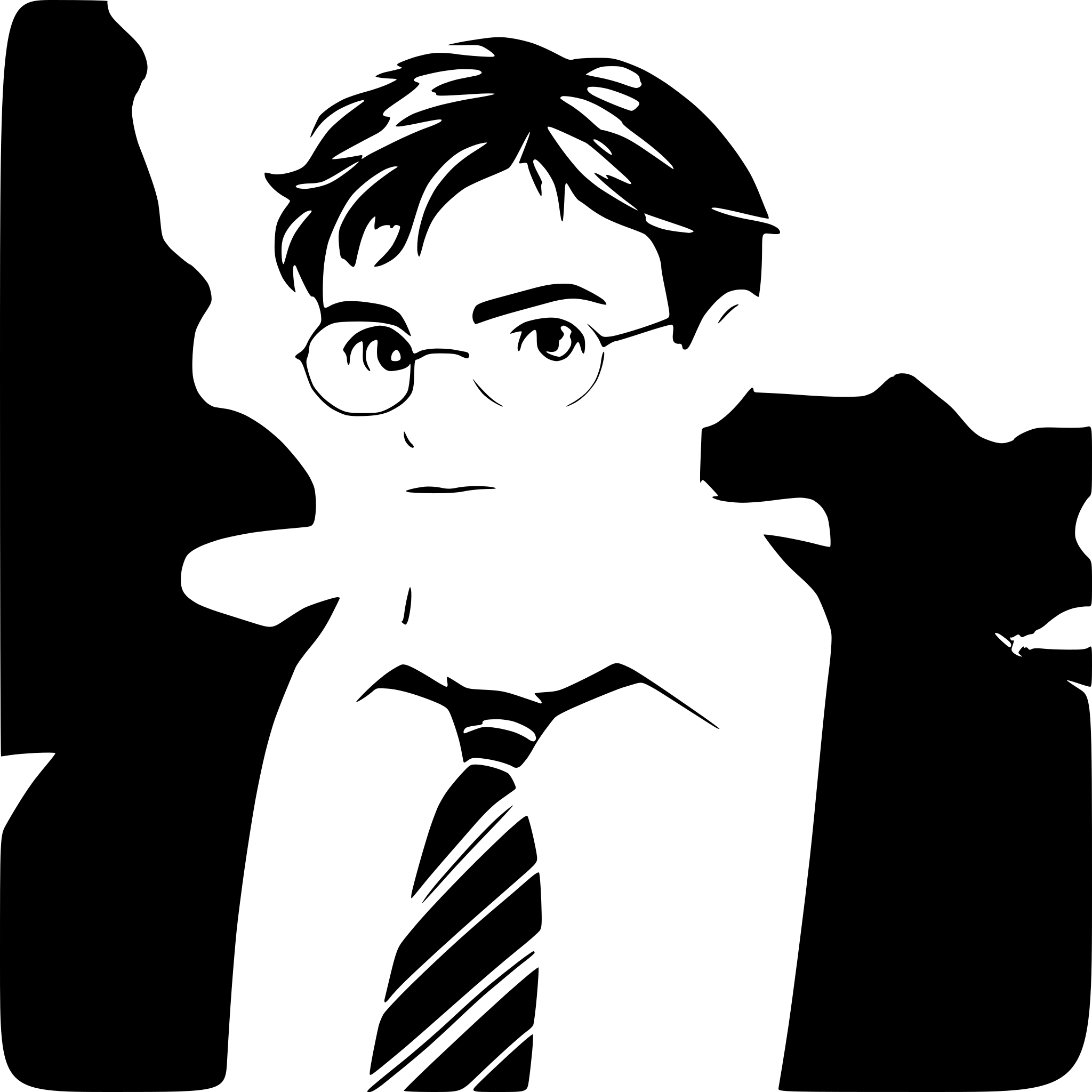 AI-generated SVG of a Harry Potter, do a magic, with his wand