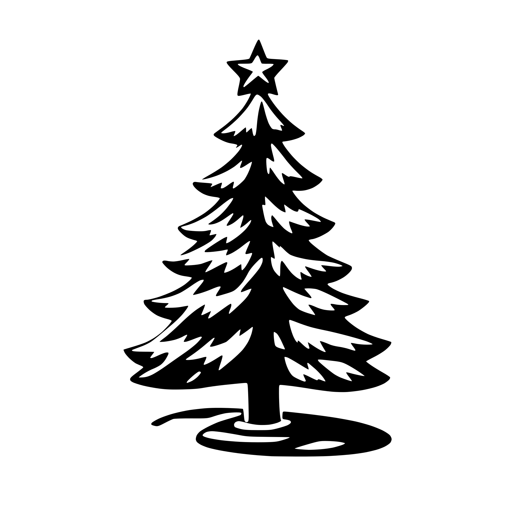 AI-generated SVG of a Chrismas