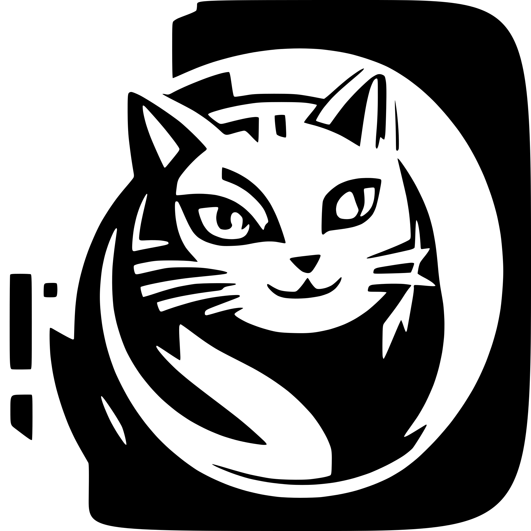 AI-generated SVG of a feral cat head in urban street style