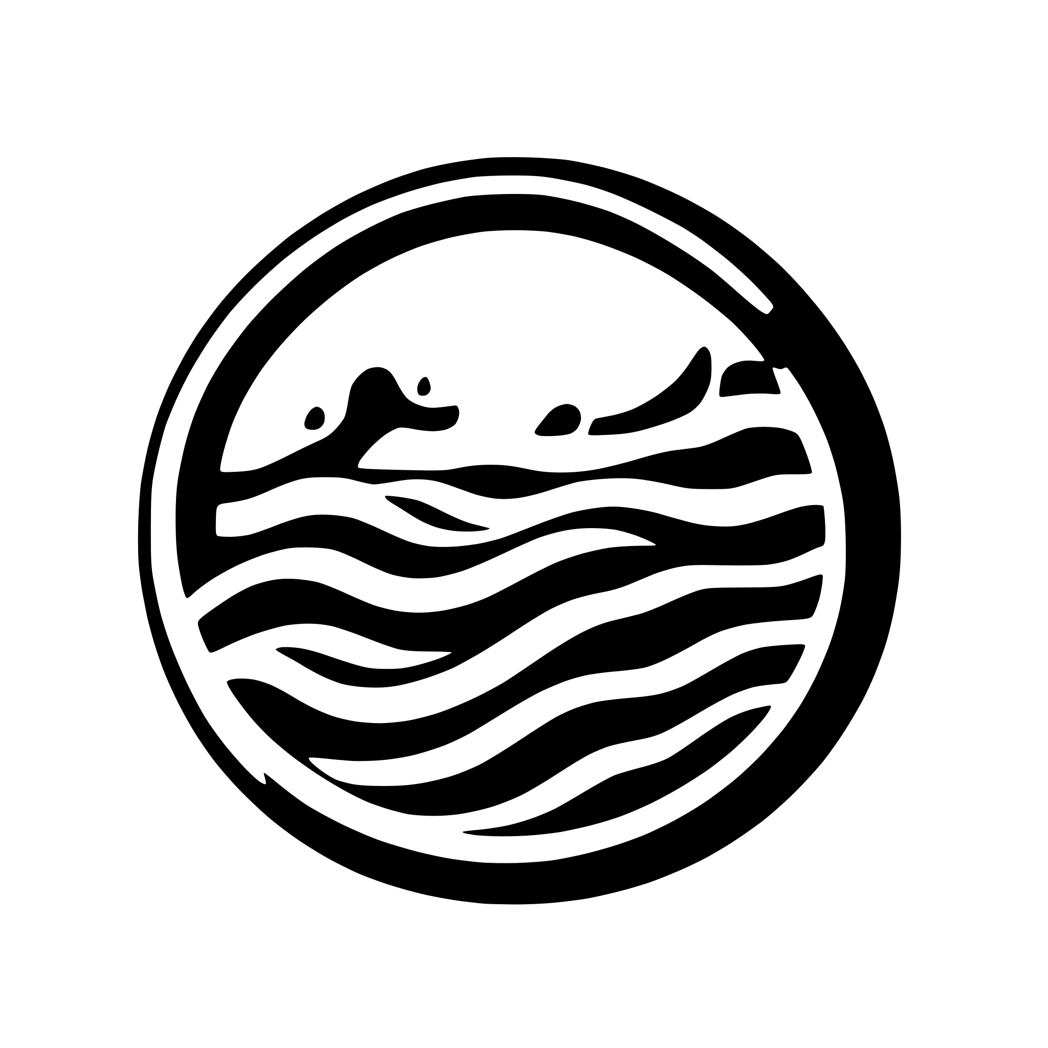AI-generated SVG of 'marine waves abstract lines'