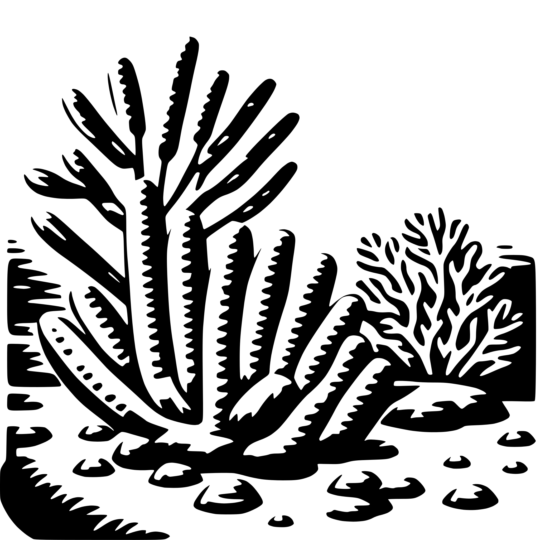 AI-generated SVG of a coral reef