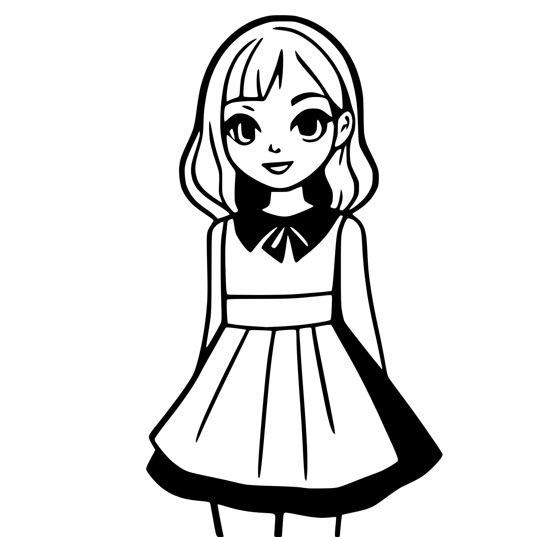 AI-generated SVG of 'cute dress no person'