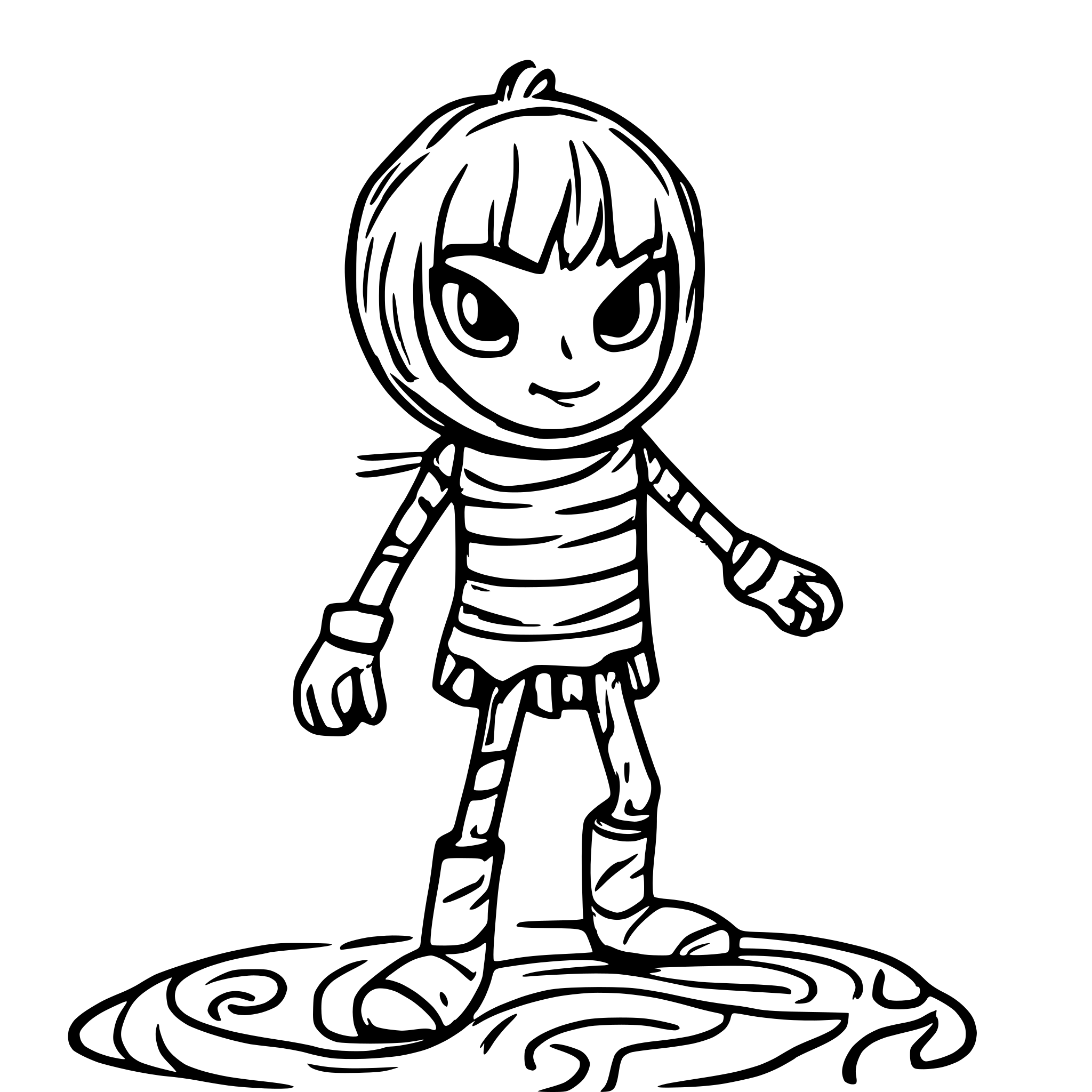 AI-generated SVG of a a superhero made of spaghetti who protects the Pasta Kingdom from the evil forces of the Sauce Sorceress. Describe his adventures and how he uses his noodle-like abilities to save the day."