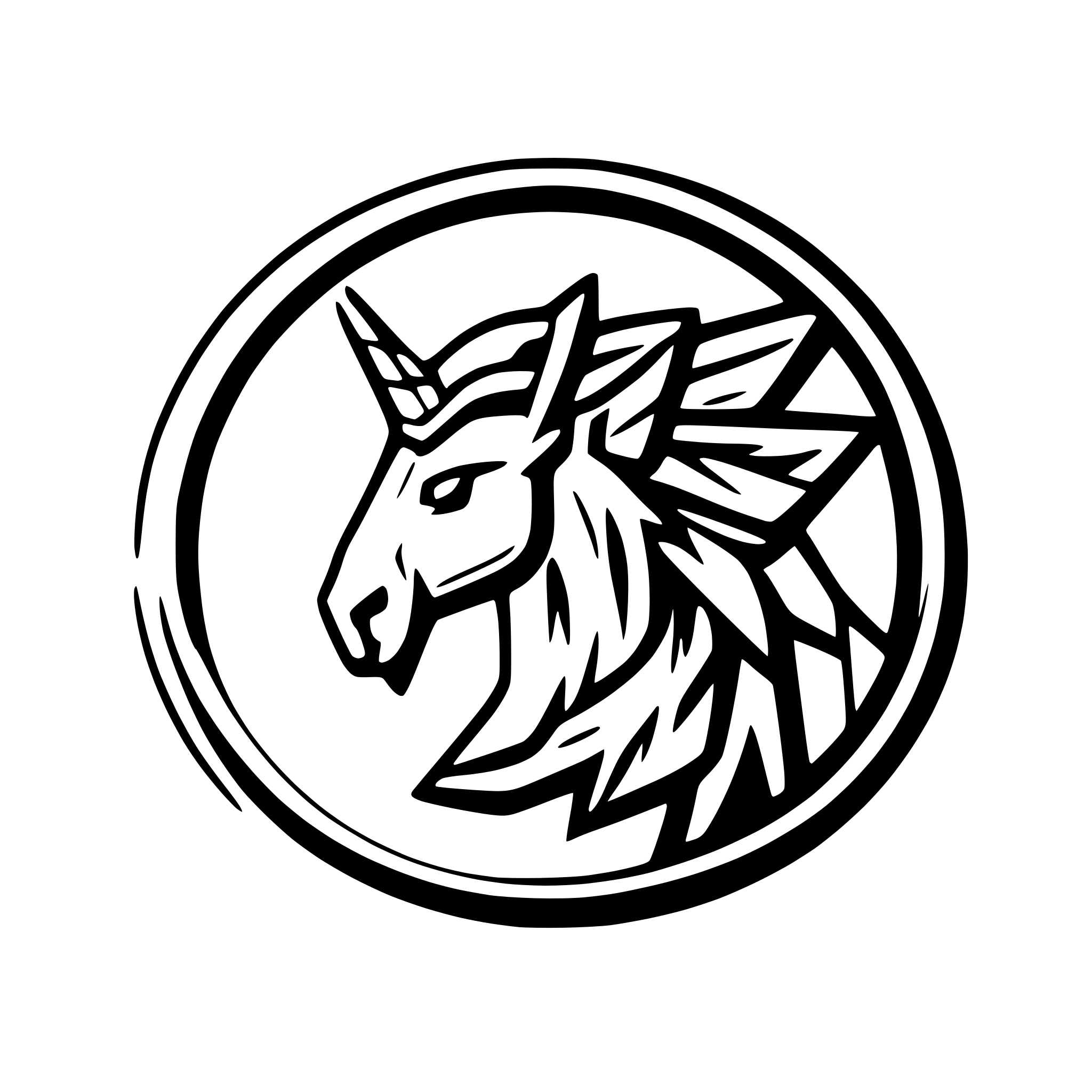 AI-generated SVG of 'Harsh War Pegasus'