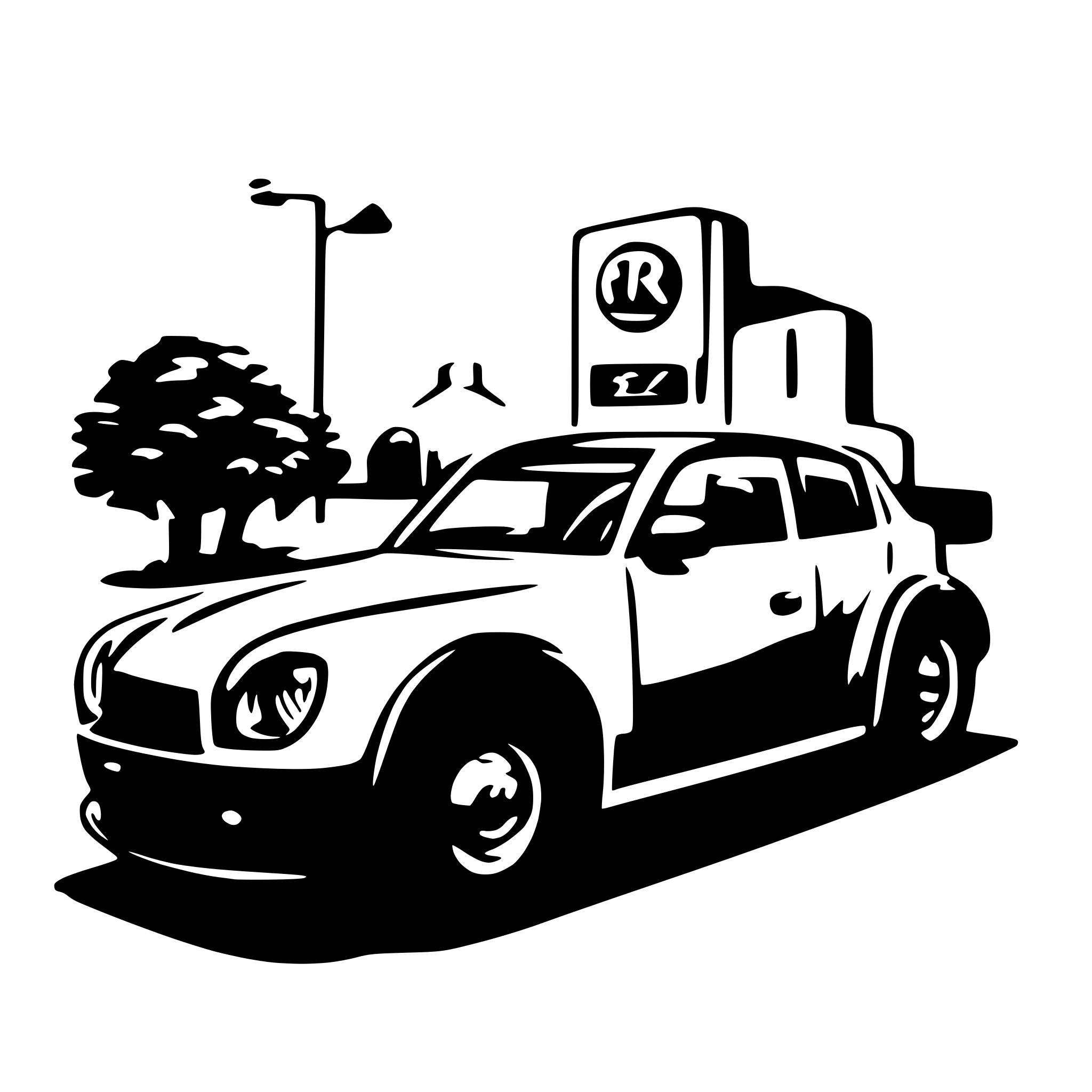 AI-generated SVG of a rx3