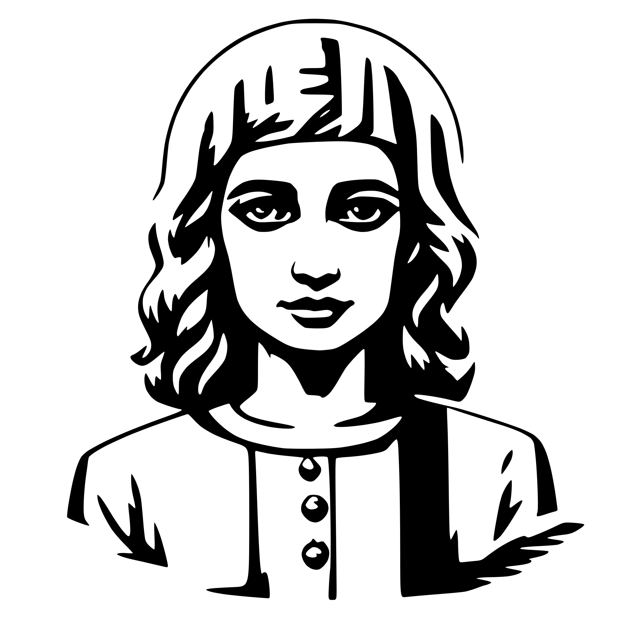 AI-generated SVG of 'god'