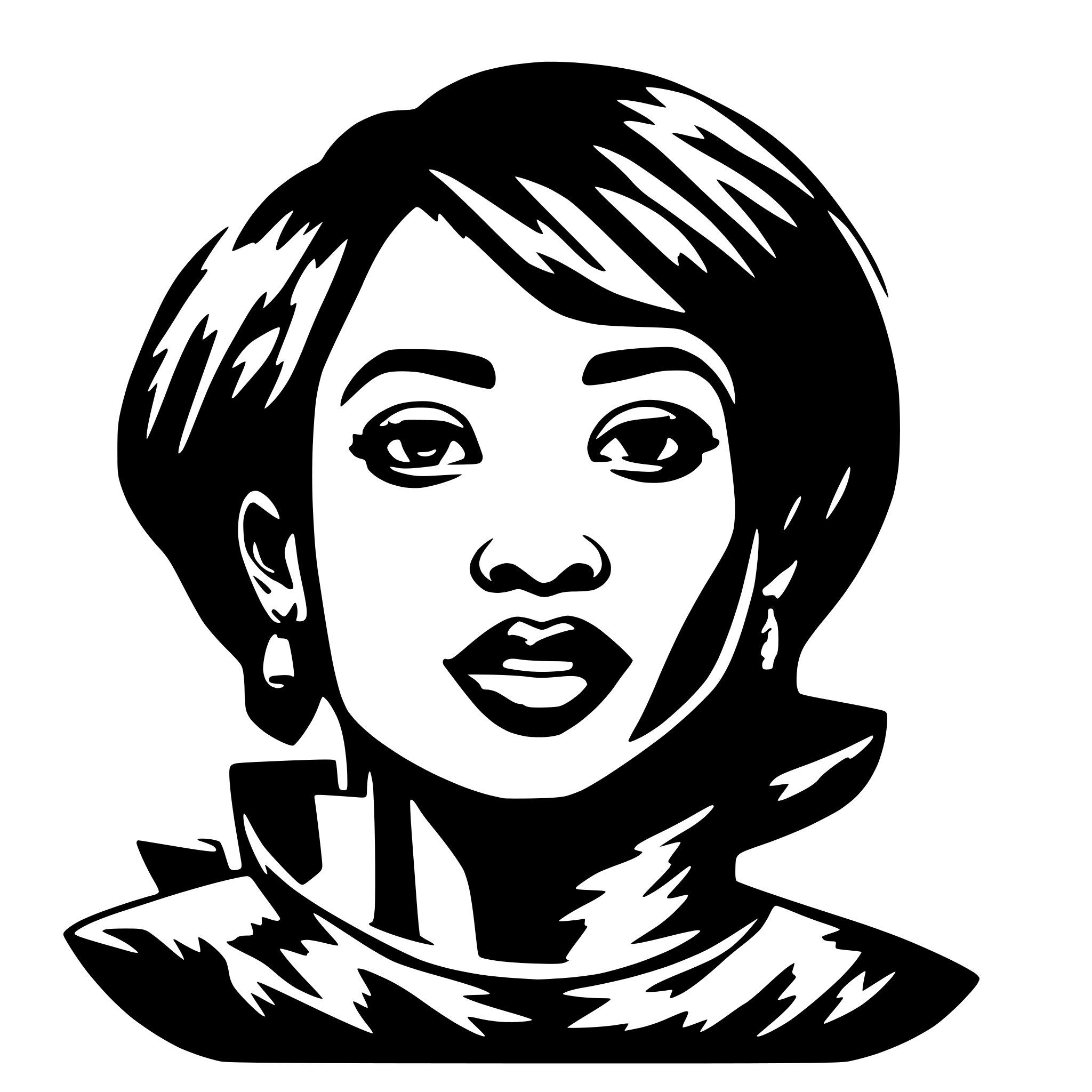 AI-generated SVG of 'blavity'