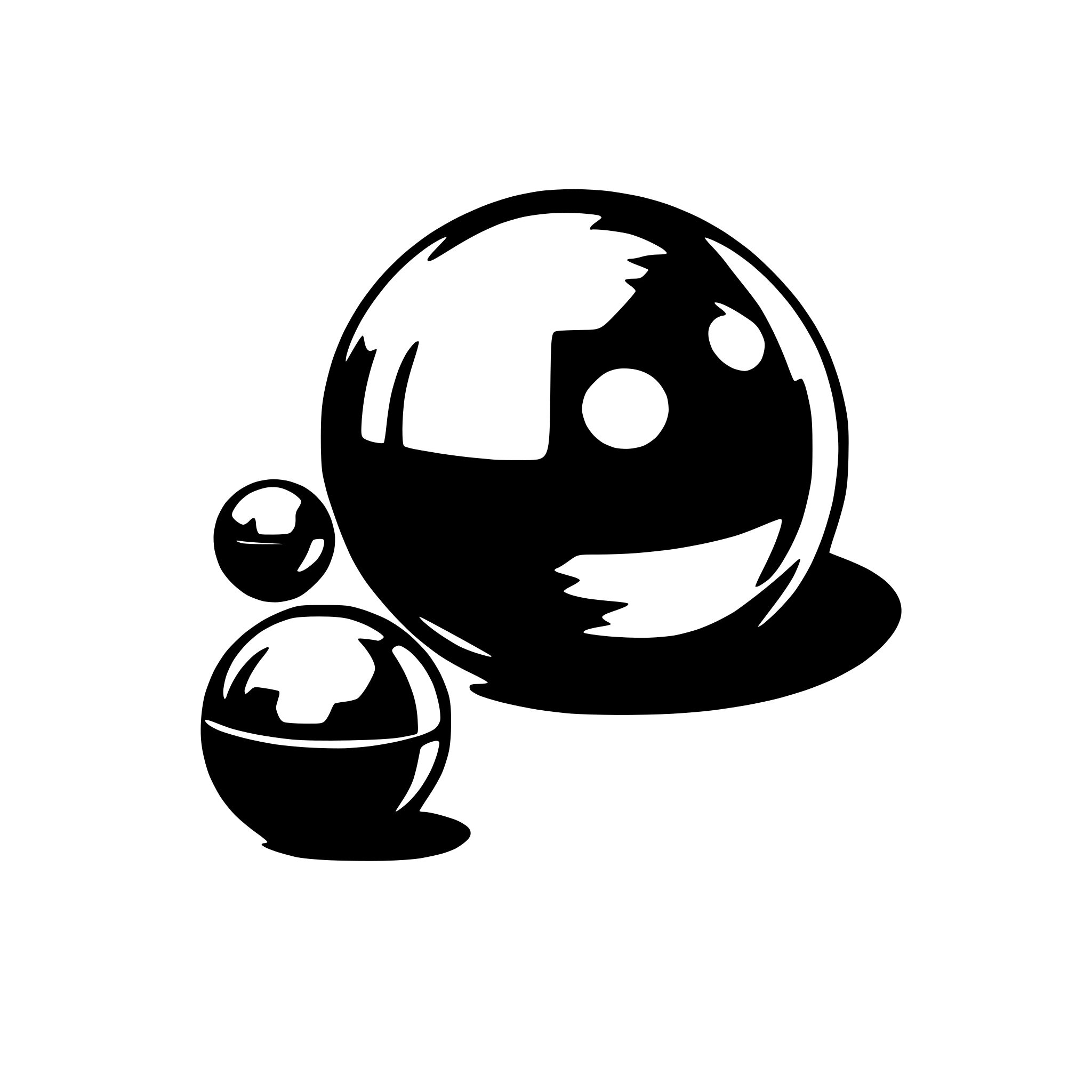 AI-generated SVG of 'tool with reflective spheres'