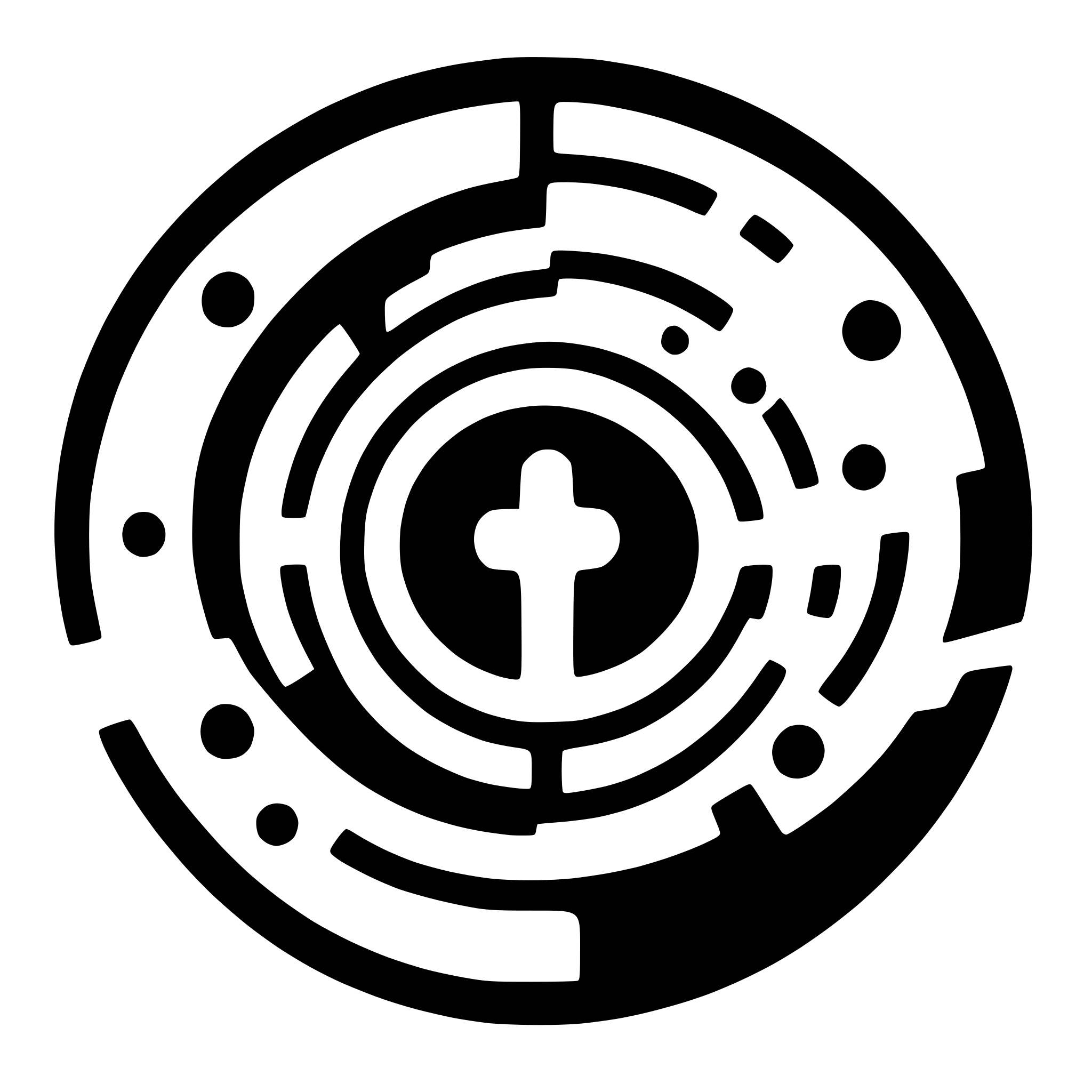 AI-generated SVG of a circle maze
