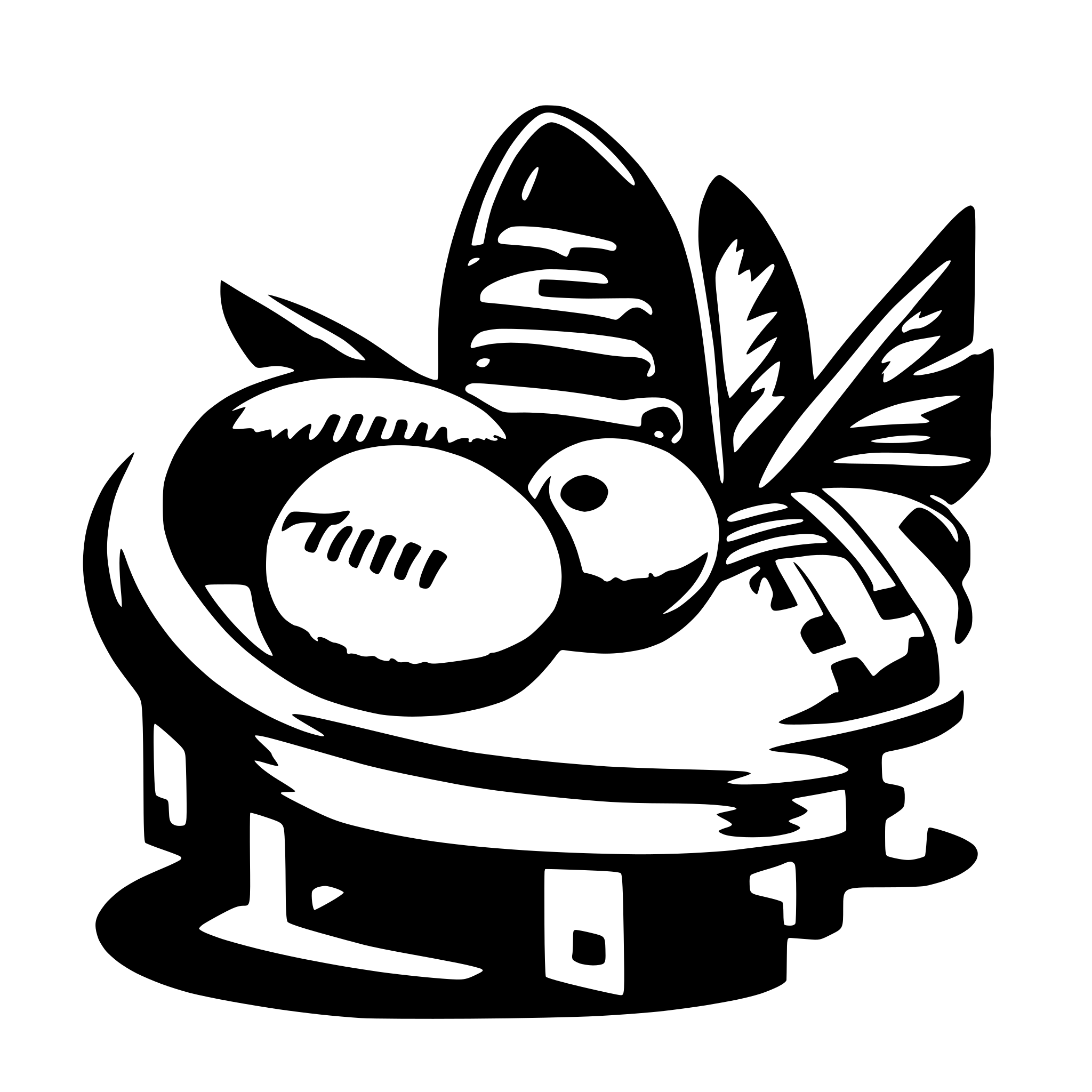 AI-generated SVG of a tenis