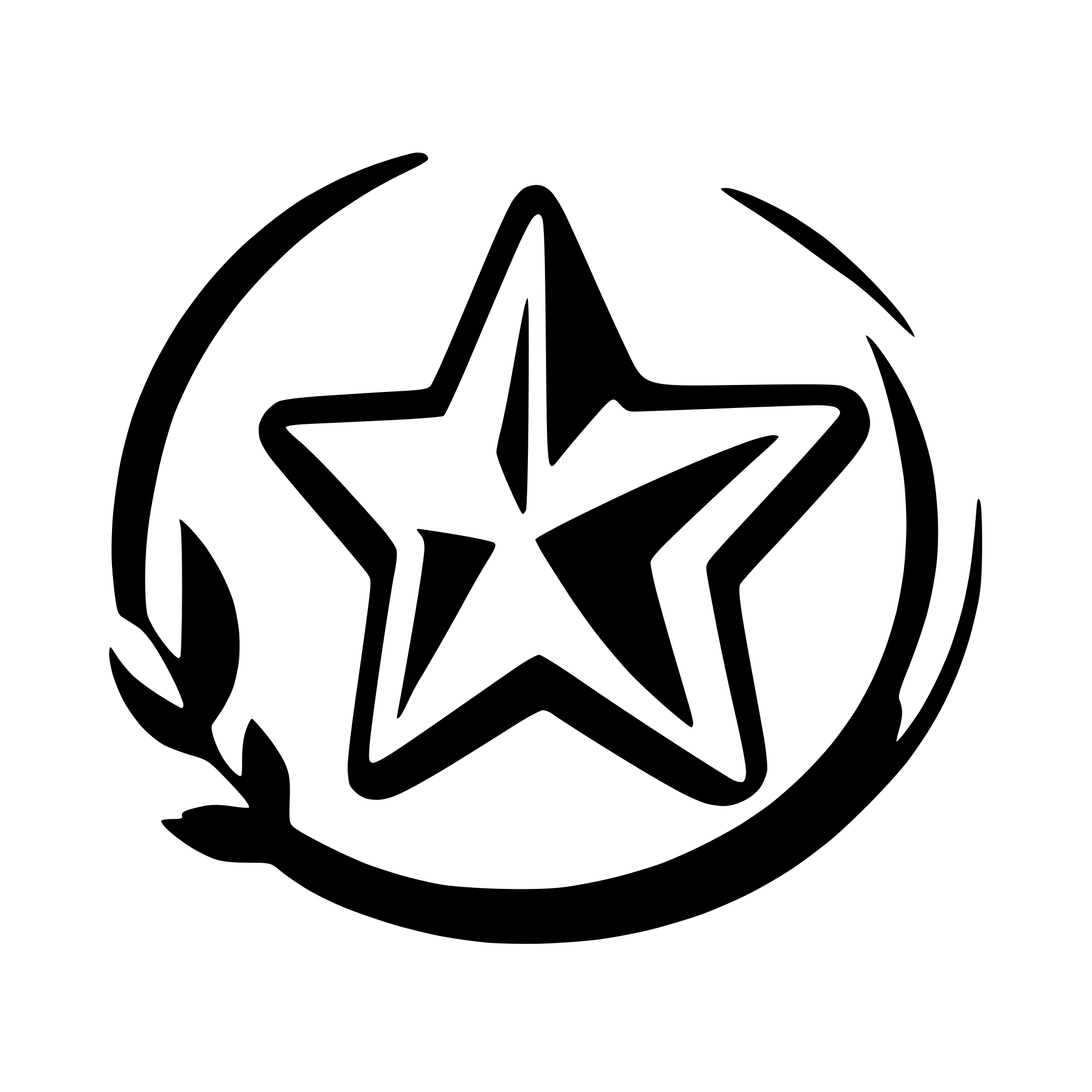 AI-generated SVG of a star