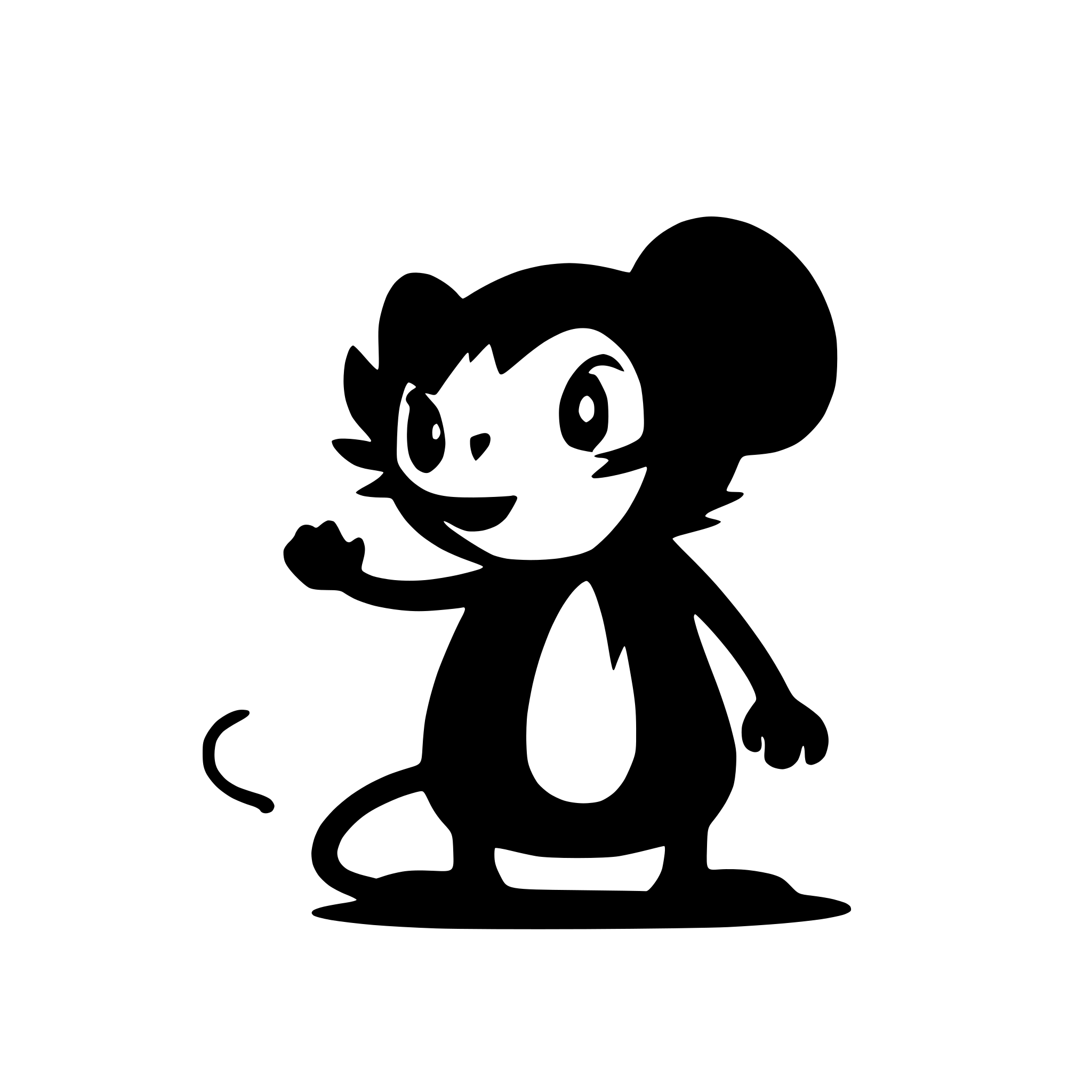 AI-generated SVG of 'screaming angry mouse'