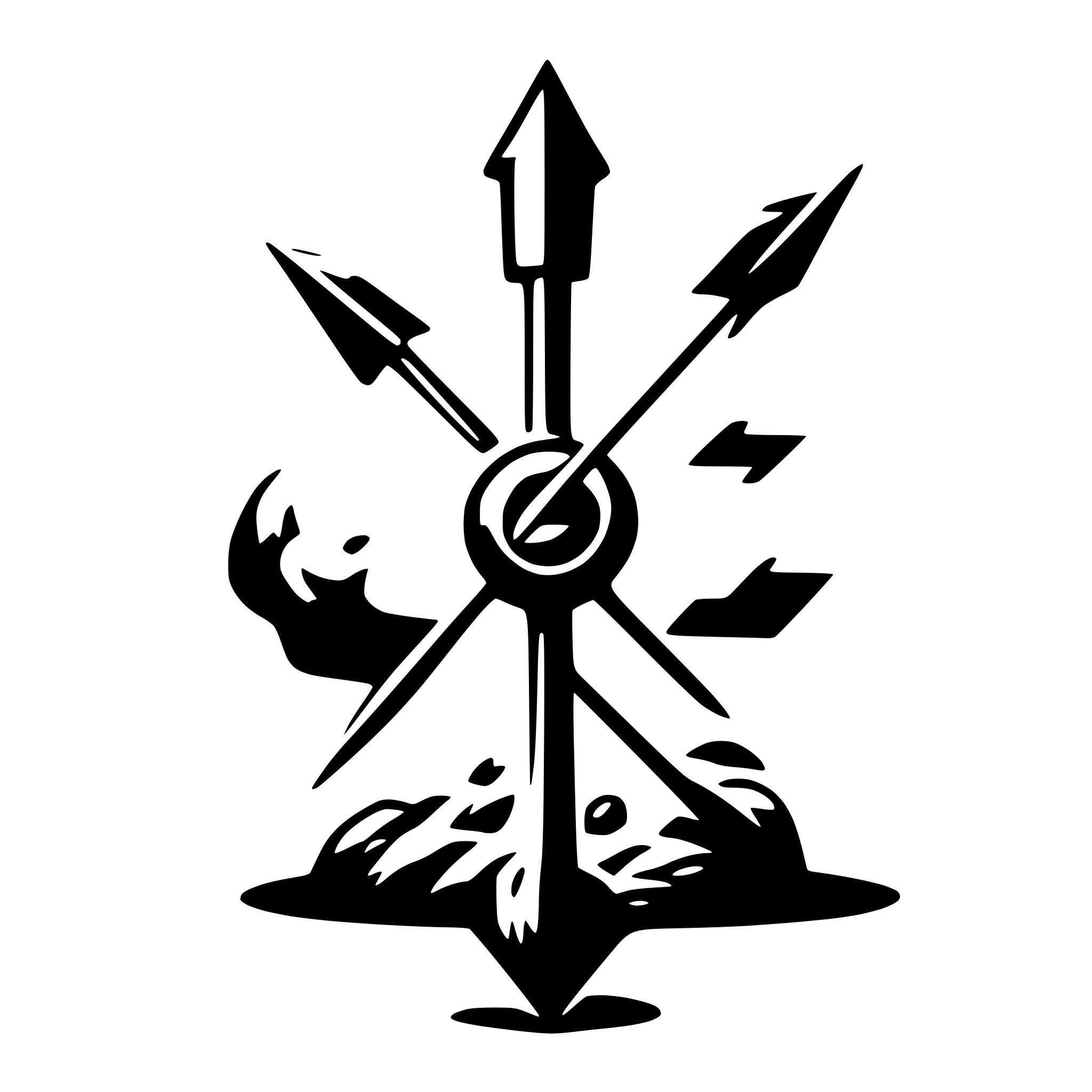 AI-generated SVG of a arrow hit circles
