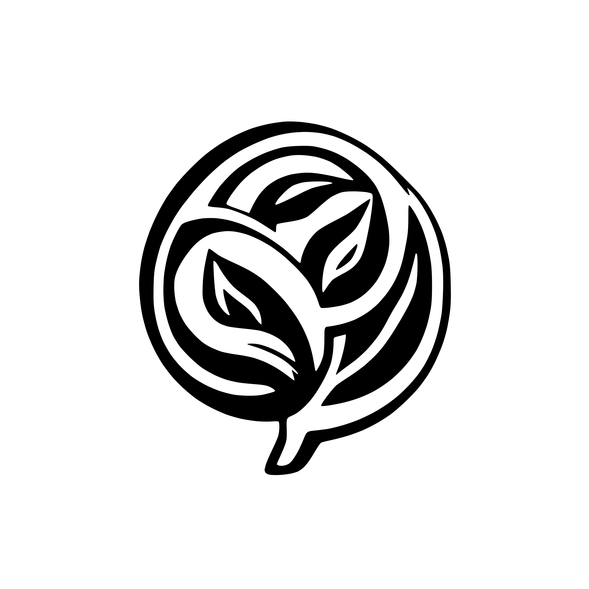AI-generated SVG of a logo for notification company